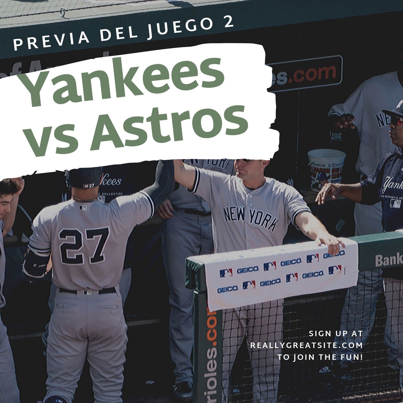 cover of episode Yankees listo para el juego dos de la ALCS contra los Astros