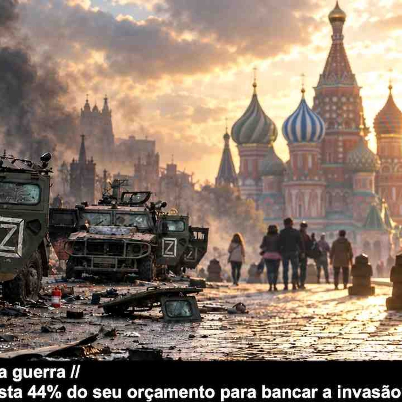 200 bilhões para a guerra – Como a Rússia gasta 44B do seu orçamento para bancar a invasão