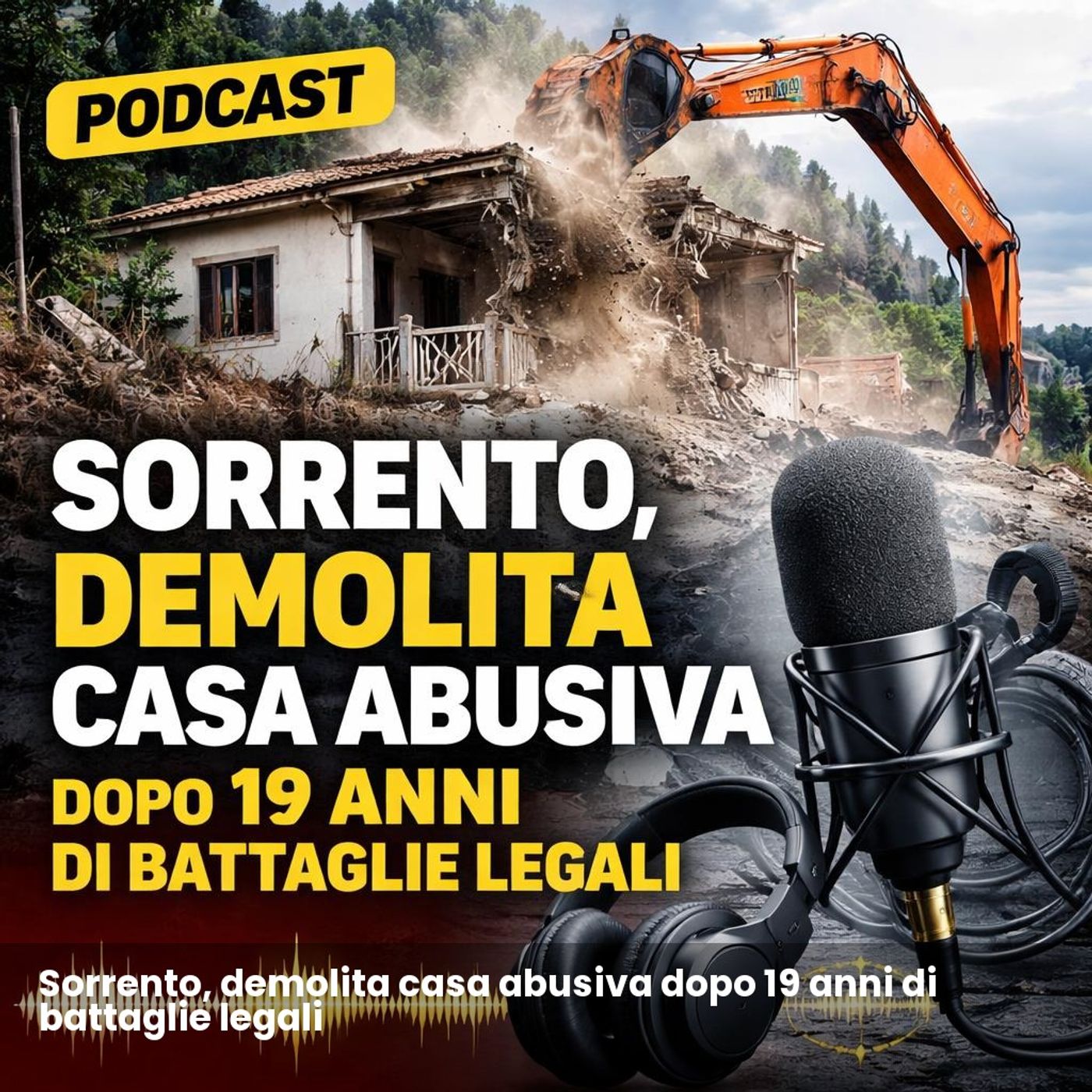 Sorrento, demolita casa abusiva dopo 19 anni di battaglie legali episode artwork