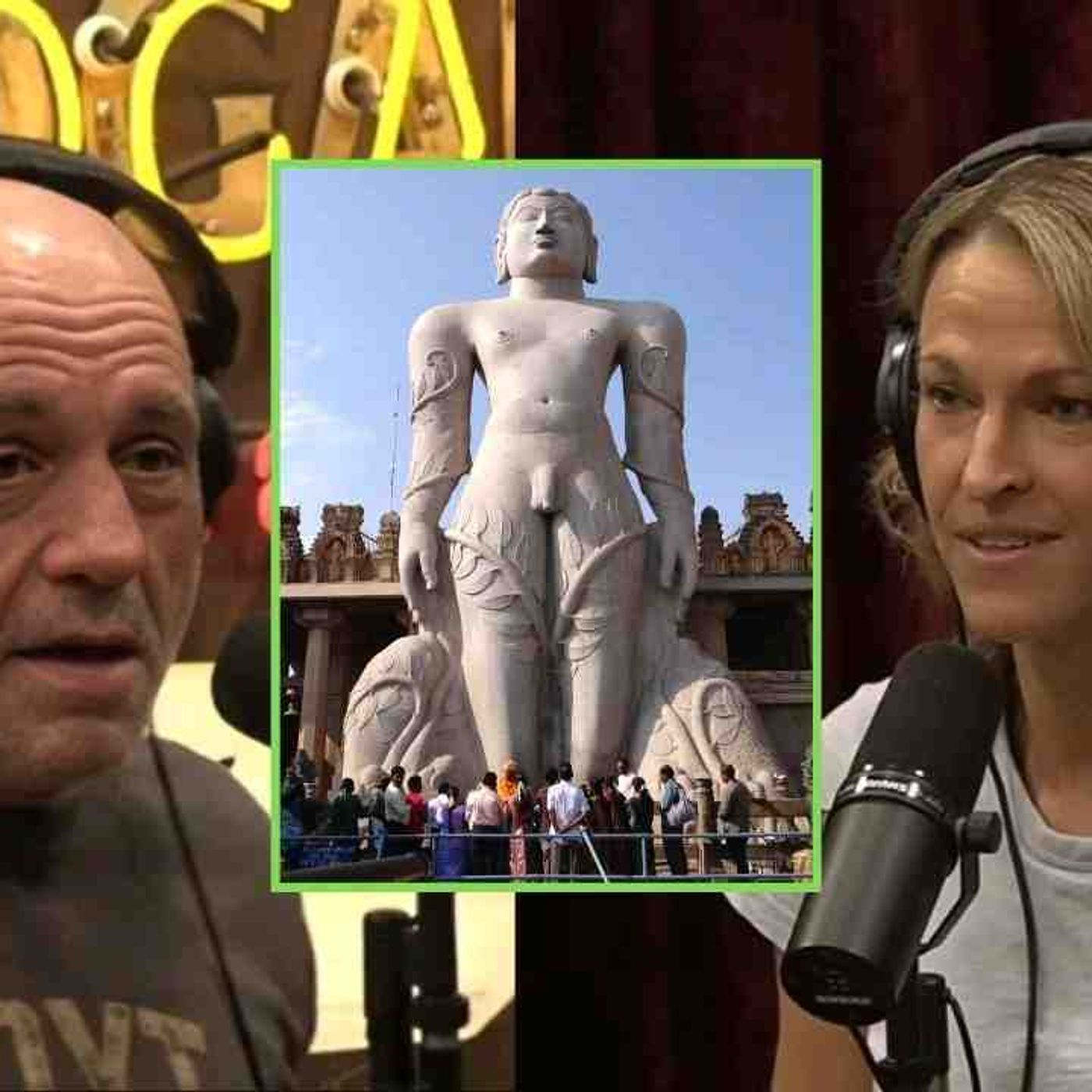 Joe Rogan _ Cassie Coppersmith STUNNED by India_s 1_000-Ton Ancient Statue Mystery episode artwork