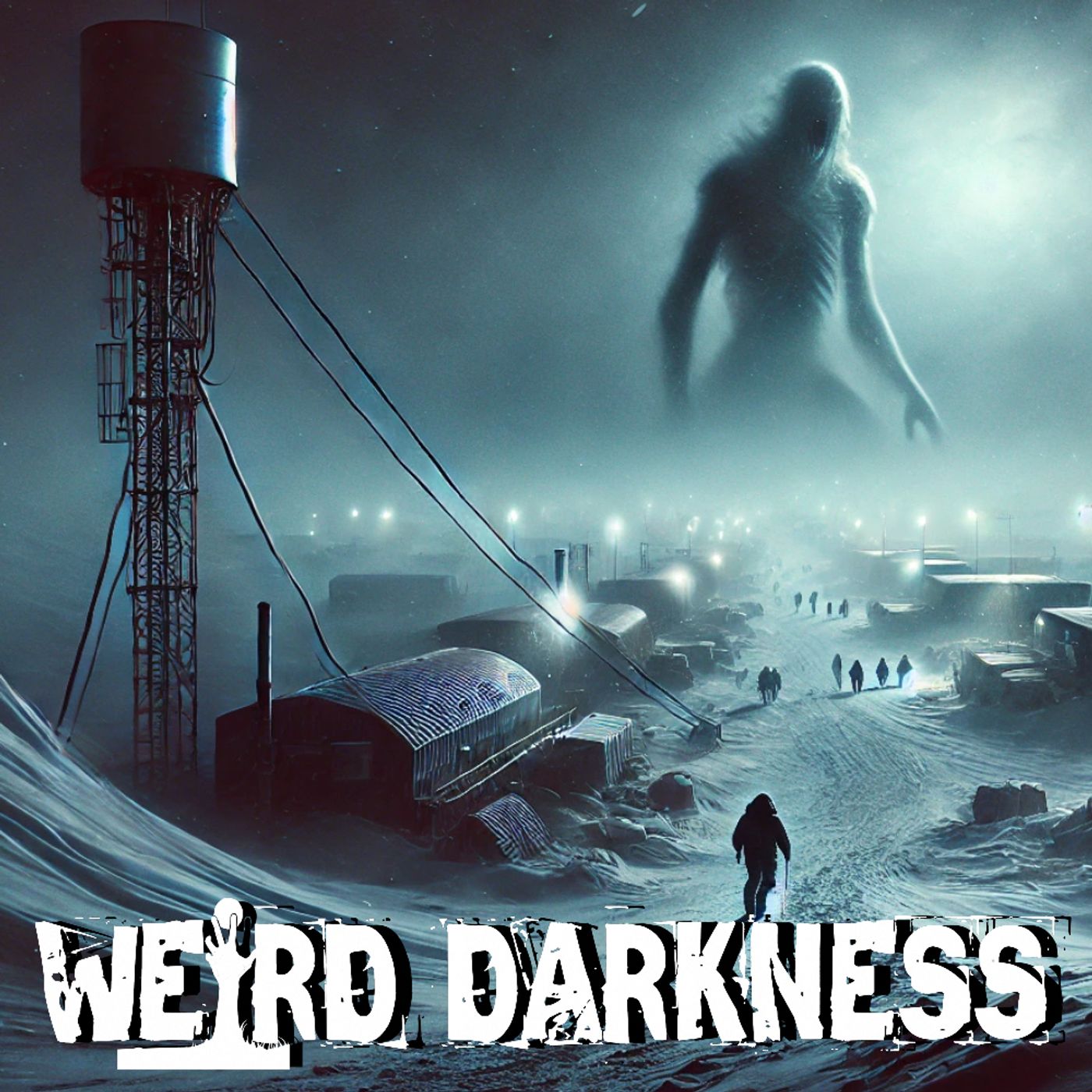 “THE SHAPE IN THE SNOW: An Arctic Horror Story” #WeirdDarkness - podcast episode cover