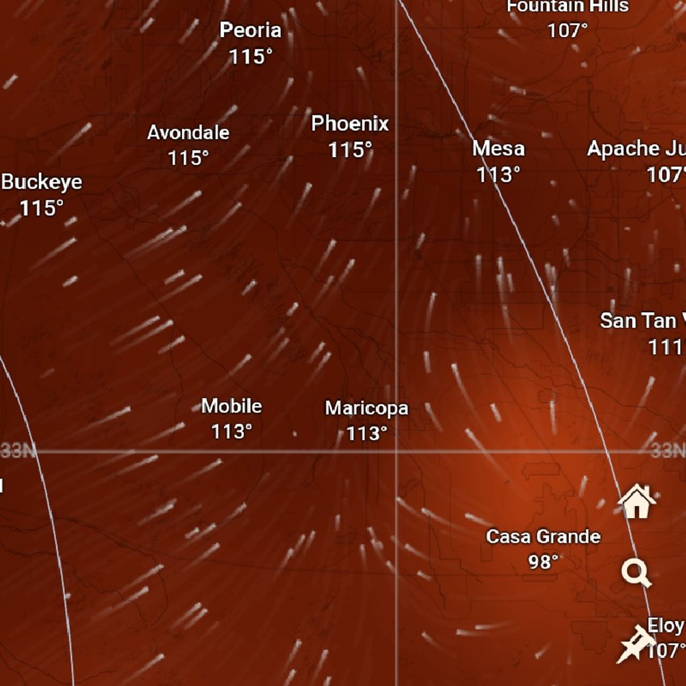 6/20/24: Heat Dome and Monsoon head to Phoenix intensifying heat.