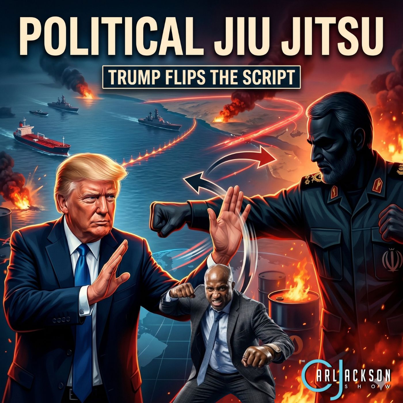 Political Jiu Jitsu: Trump Embargoes Iran’s Embargo