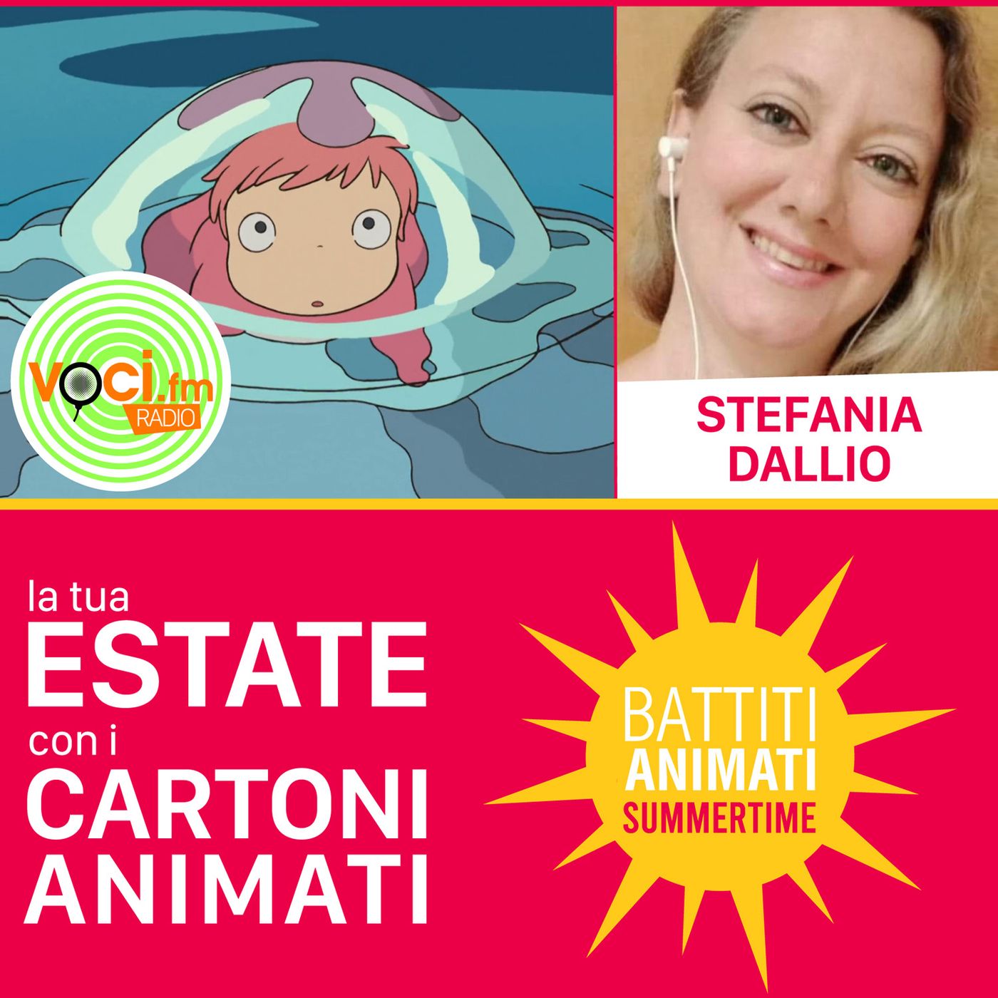 BATTITI ANIMATI SUMMERTIME 2023 15: "Ponyo sulla scogliera (Studio Ghibli)" - clicca play e ascolta il podcast episode artwork