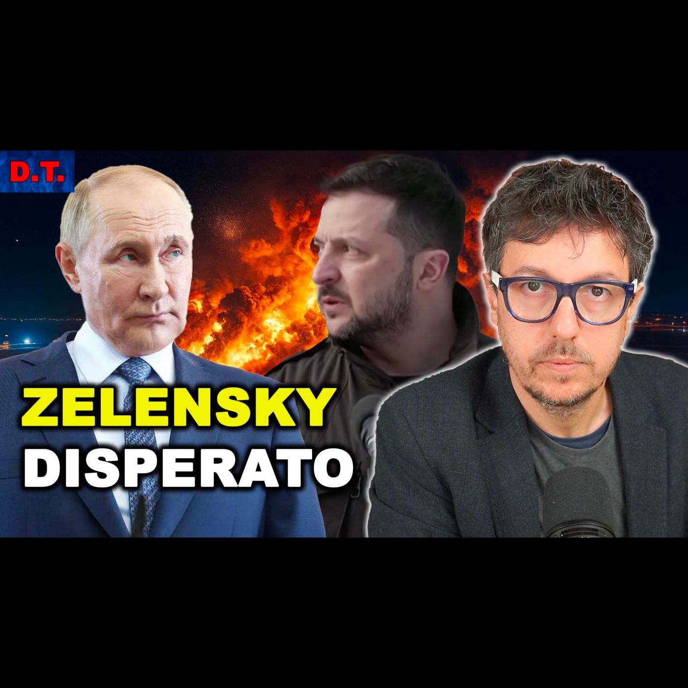 ZELENSKY FA LA VITTIMA E SI LAMENTA CON L’EUROPA CHE NON AGISCE ABBASTANZA IN FRETTA