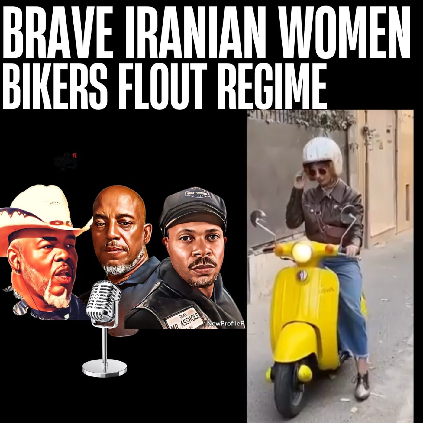 Brave Iranian Biker Women Defy the Regime!