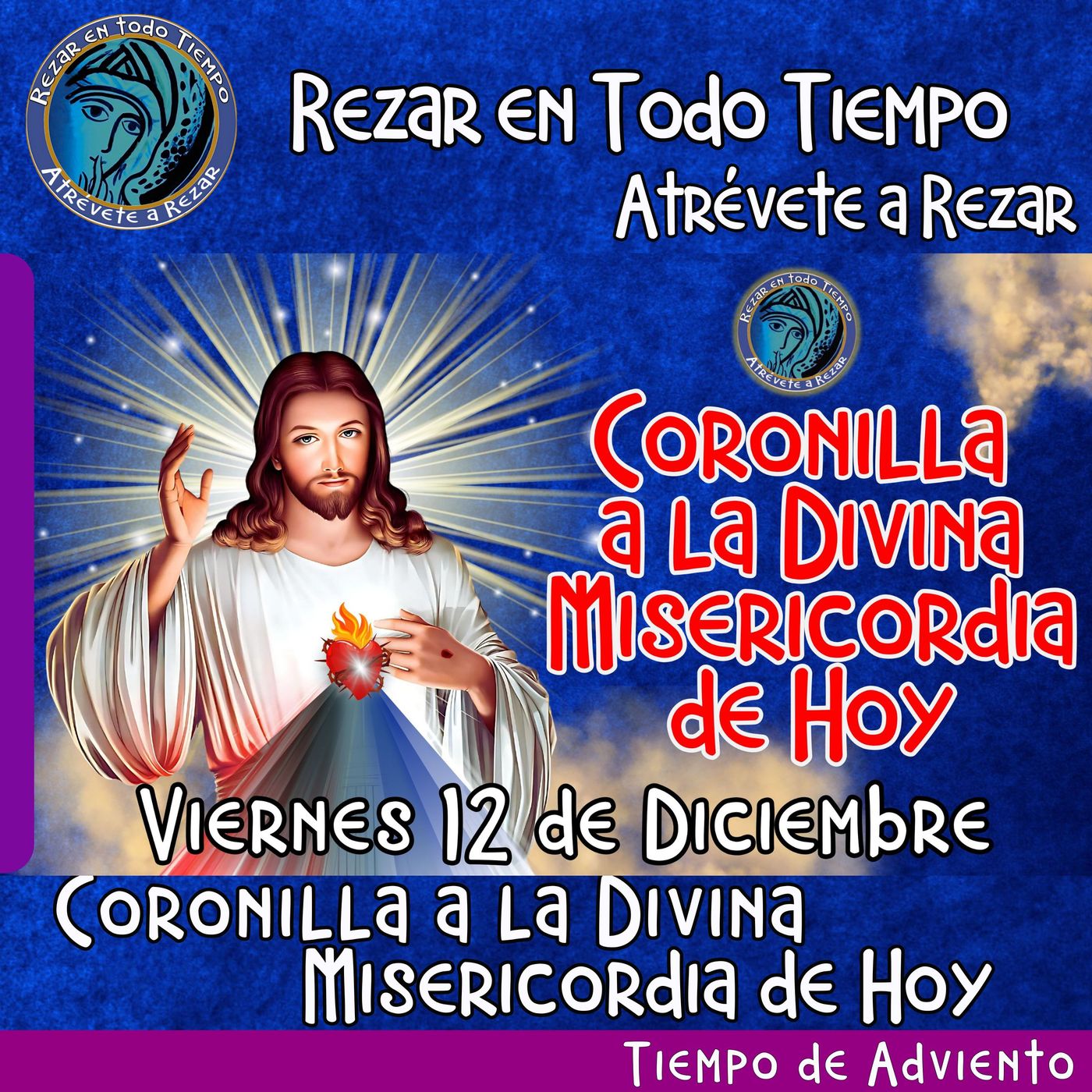 🔴Coronilla a la Divina Misericordia de Hoy Viernes 12 de Diciembre 2025. 🙏 episode artwork