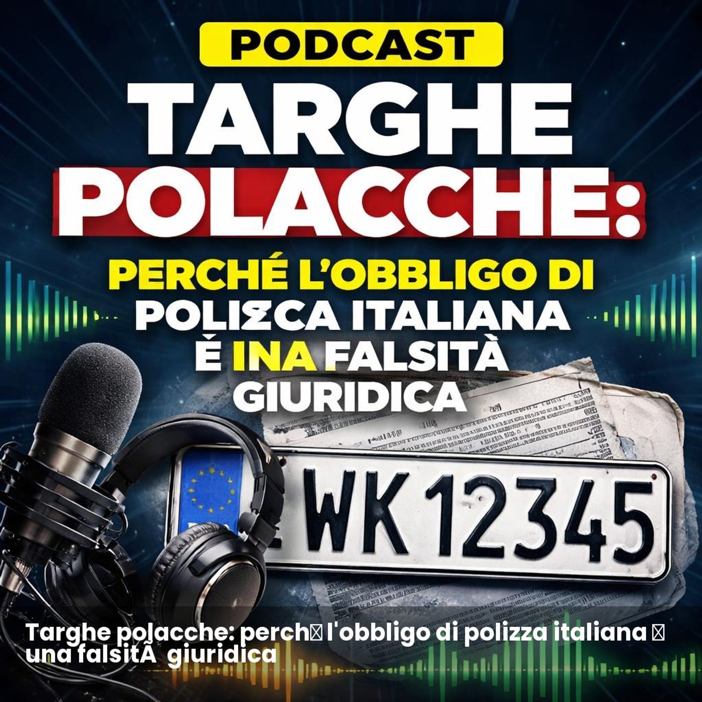 Targhe polacche: perché l'obbligo di polizza italiana è una falsità giuridica episode artwork