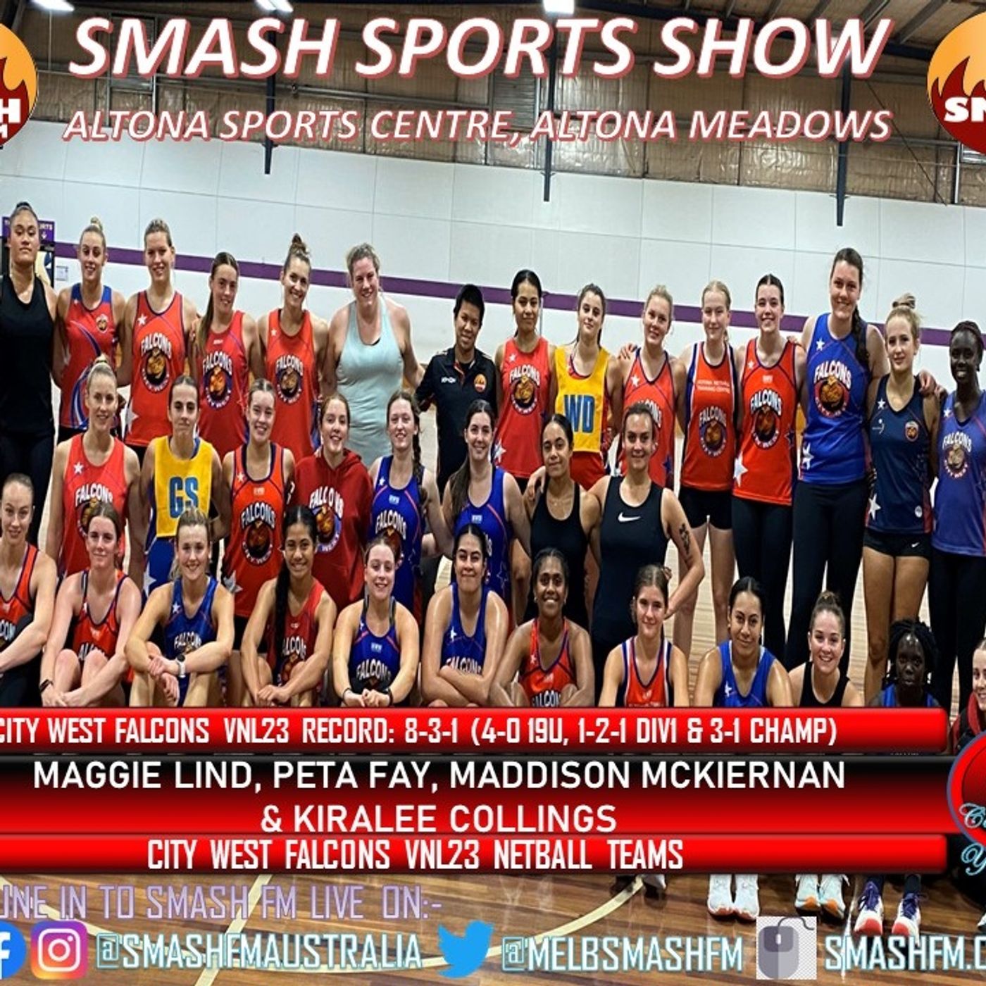 SSS10THYR: City West Falcons VNL23 Team Captains Interviews 160423