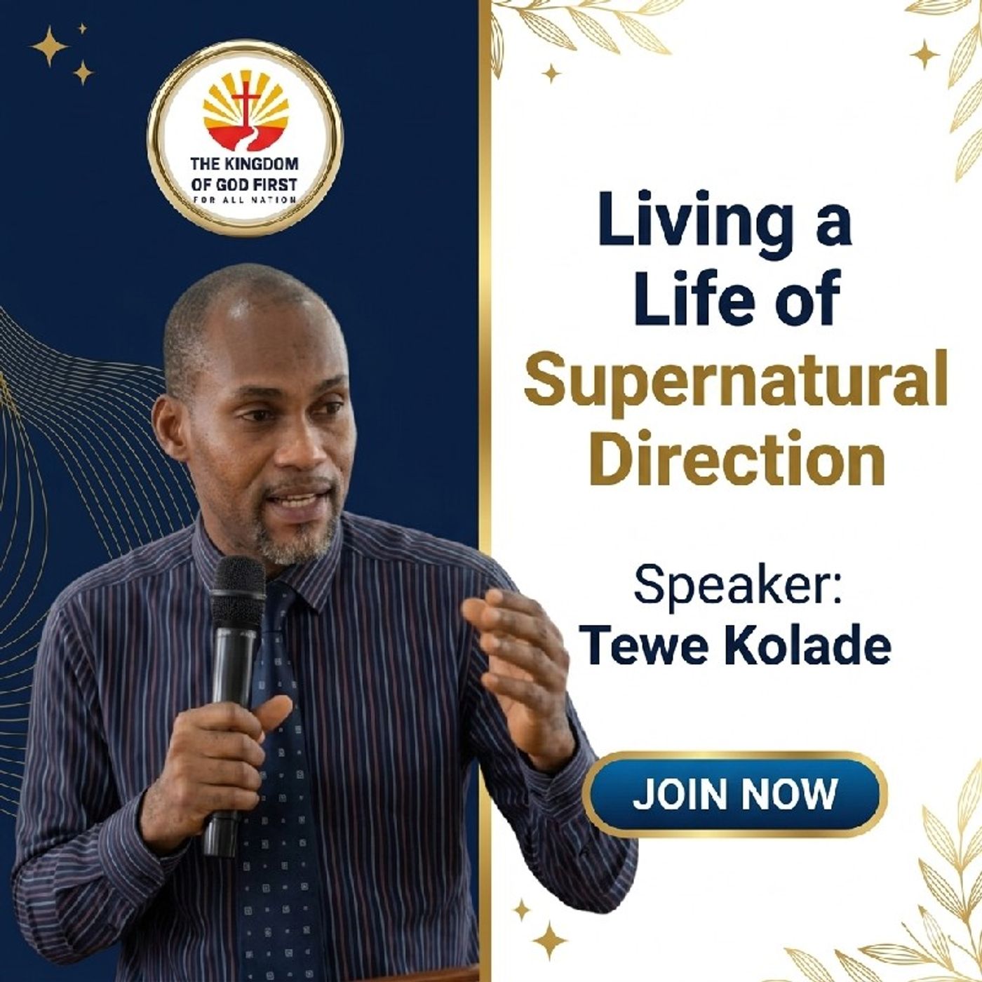 LIVING A LIFE OF SUPERNATURAL DIRECTION episode artwork