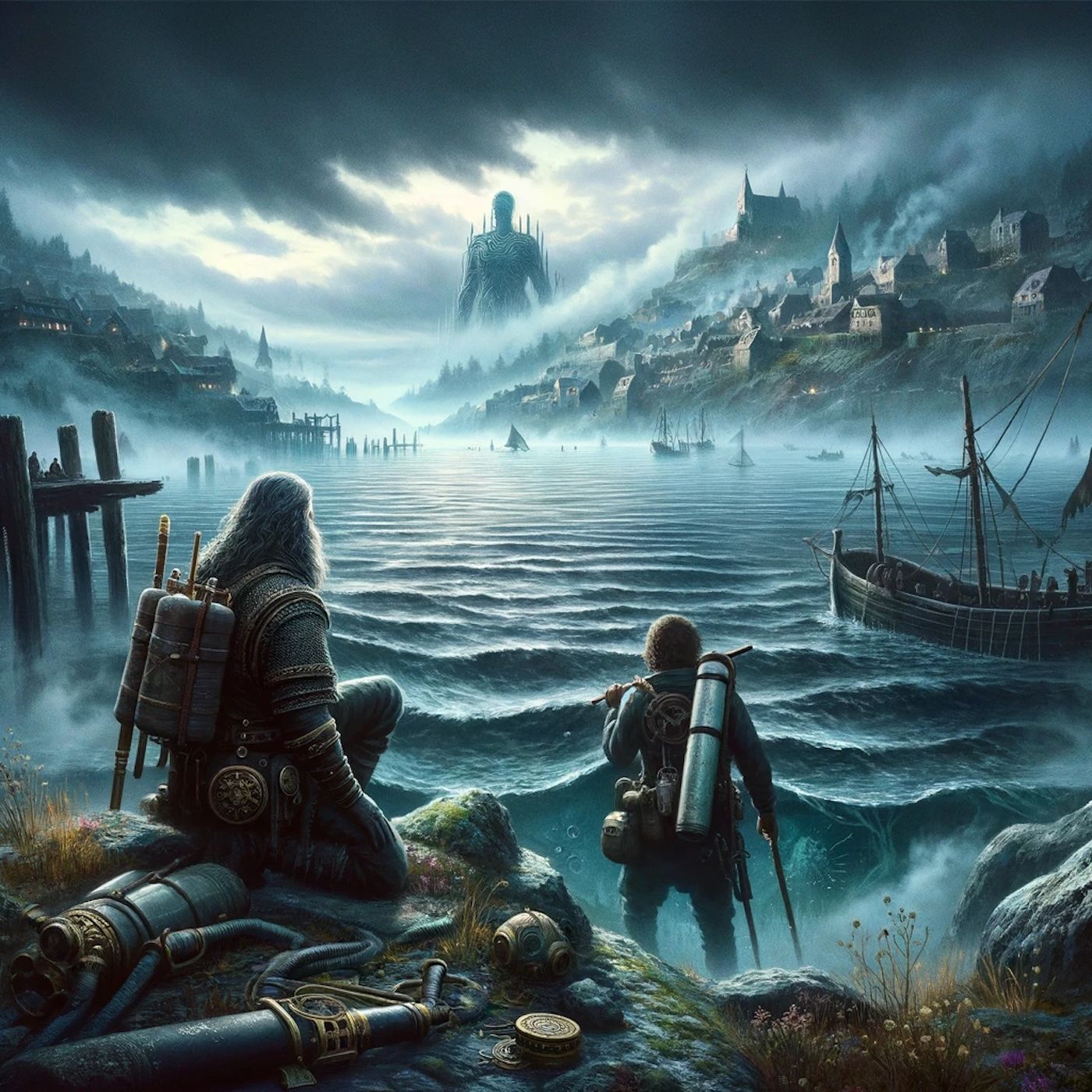 🐢 Uncover the Secrets of Black Lake: Ancient Ruins, Lost Memories, and a Guardian's Tale! episode artwork