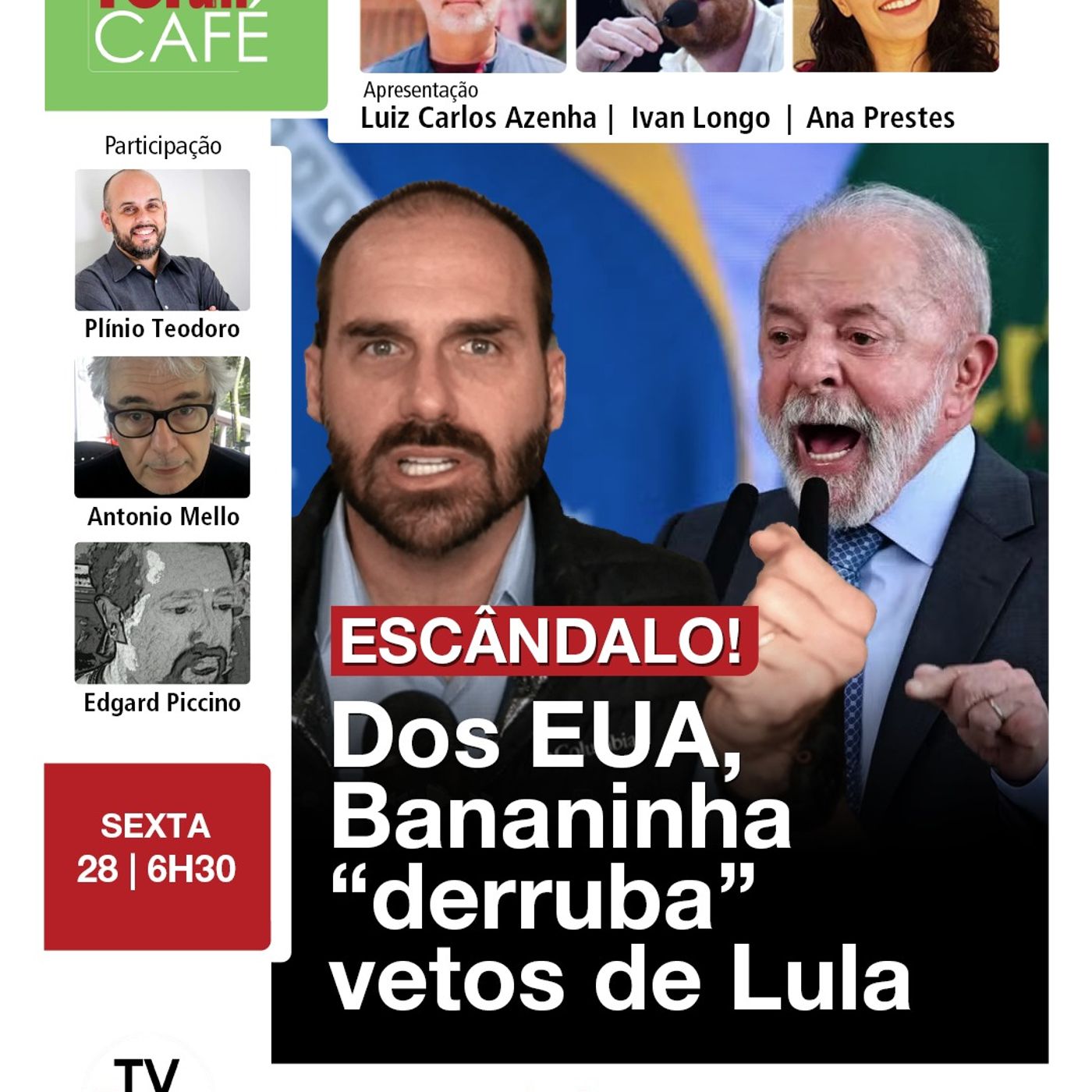 Deputado foragido, Eduardo Bolsonaro votou para derrubar vetos de Lula, mas teve o voto cassado