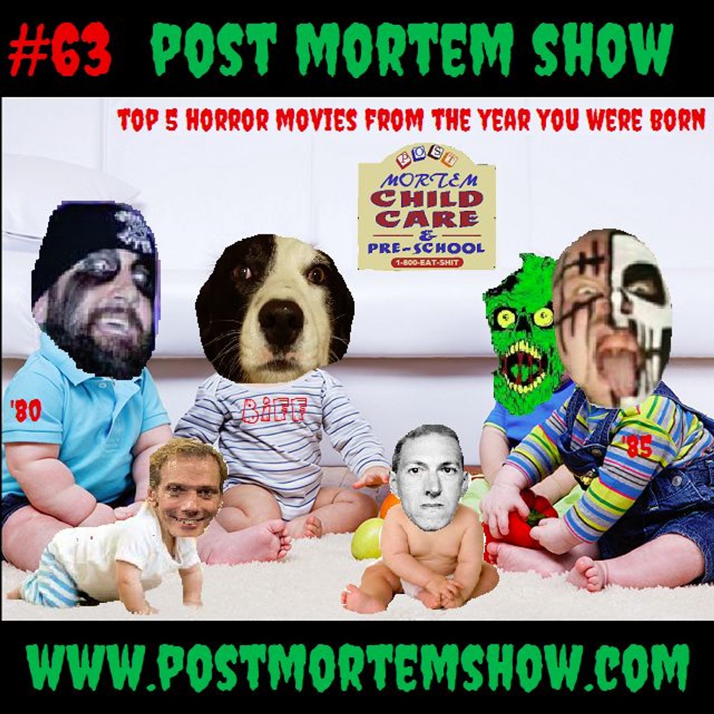 e063 - Exploding Werewolf Nether Regions (Top 5 Horror Movies from the Year We were Born) episode artwork