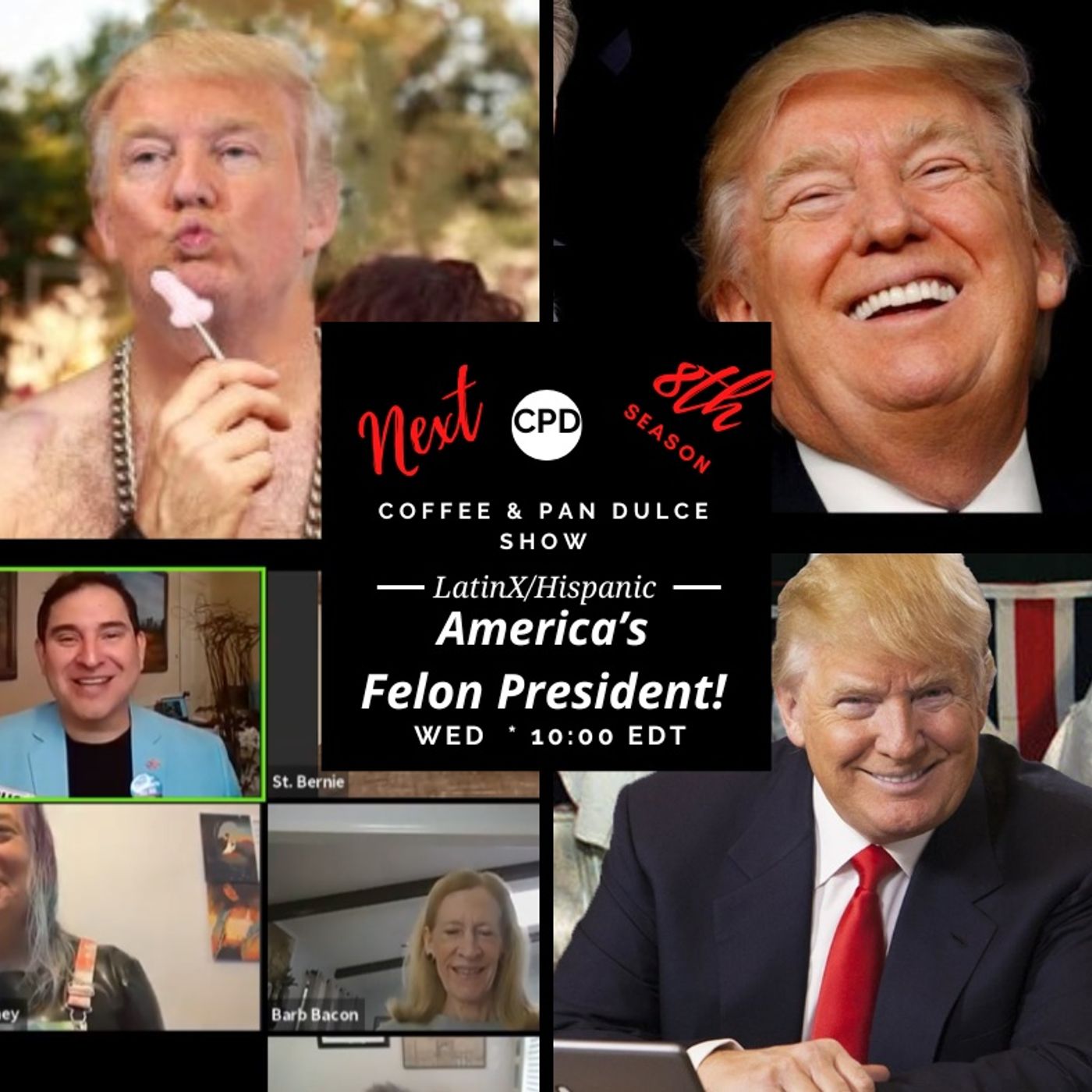 “America’s Felon President!”– -#CPD0333-01222025 episode artwork