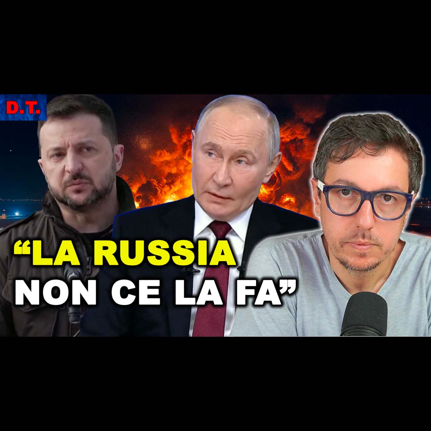 ZELENSKY: LA RUSSIA NON CE LA FA | MENTE PER NON AMMETTERE LA SCONFITTA
