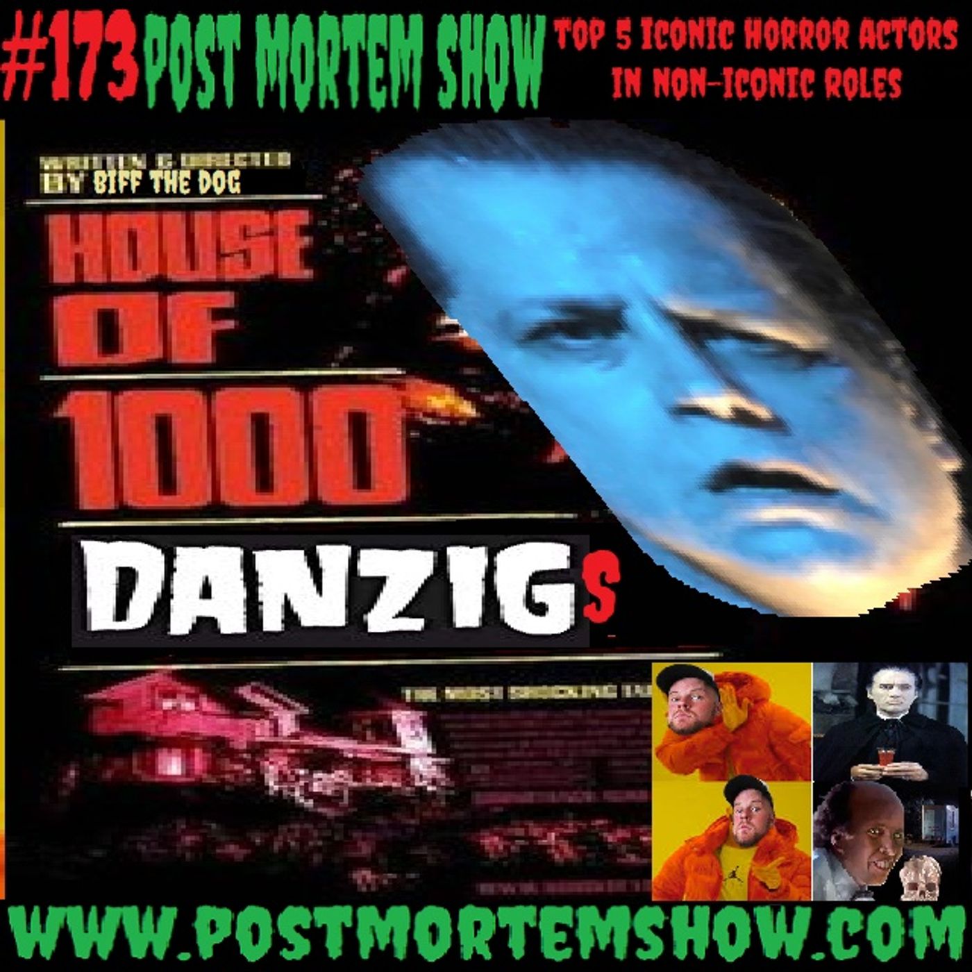 e173 - House of 1000 Danzigs (Top 5 Iconic Horror Actors in Non-Iconic Roles) episode artwork