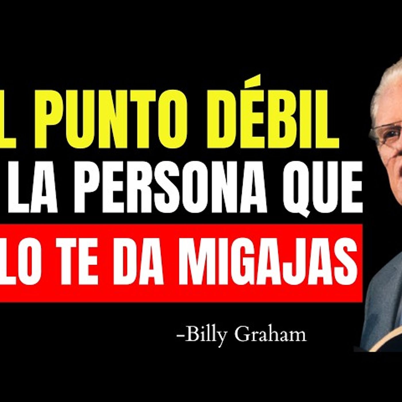 La mayor debilidad de esa persona que solo te da migajas (Hazle sufrir así) - Predicas Cristianas