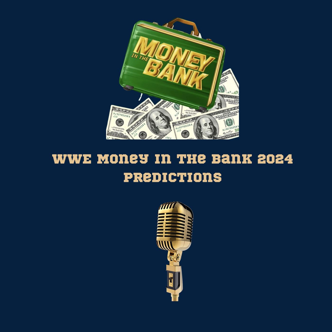 43. WWE Money in the bank predictions episode artwork