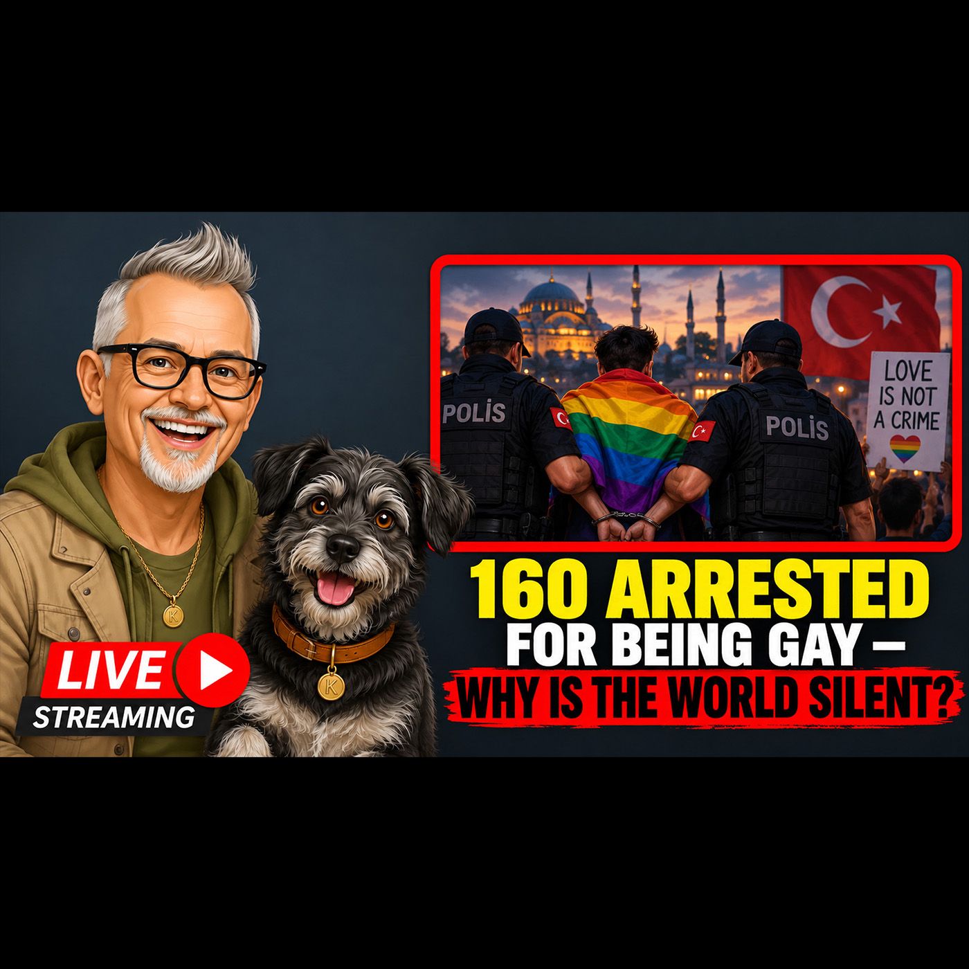 160 Arrested for Being Gay — Why Is the World Silent? episode artwork