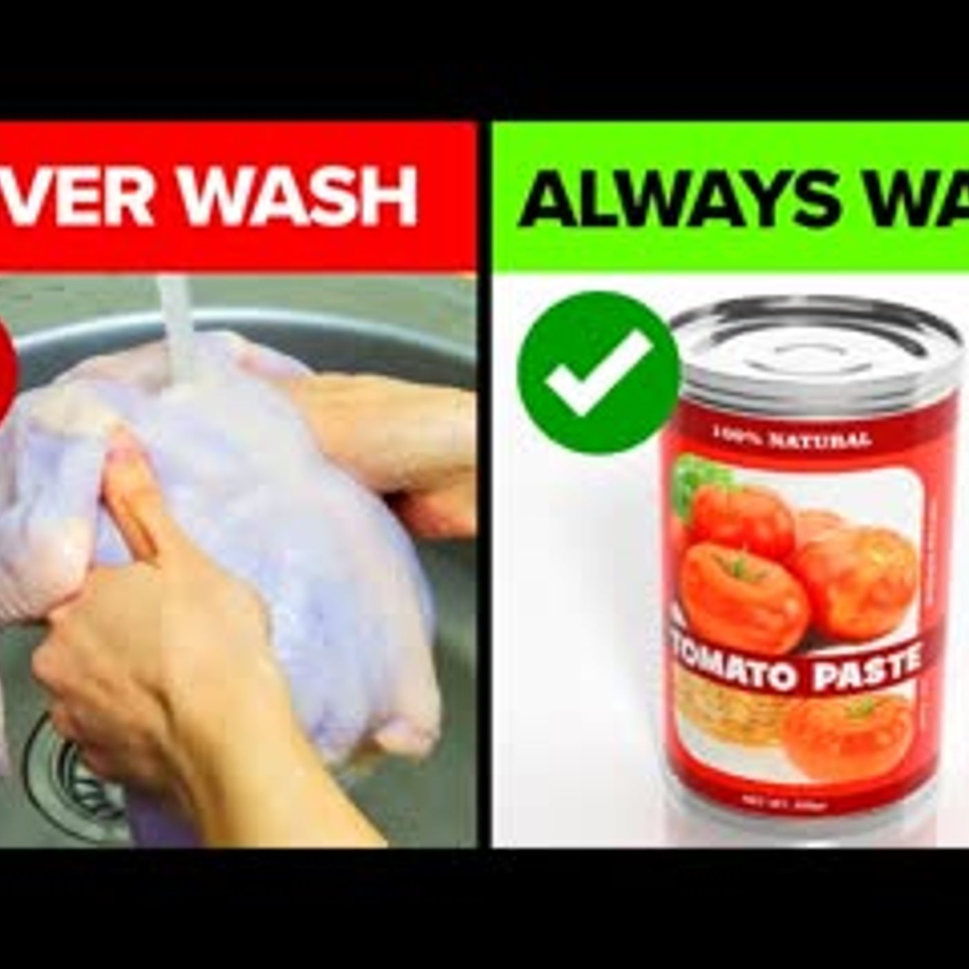 10 Foods You Should and Shouldn't Wash Before Cooking episode artwork