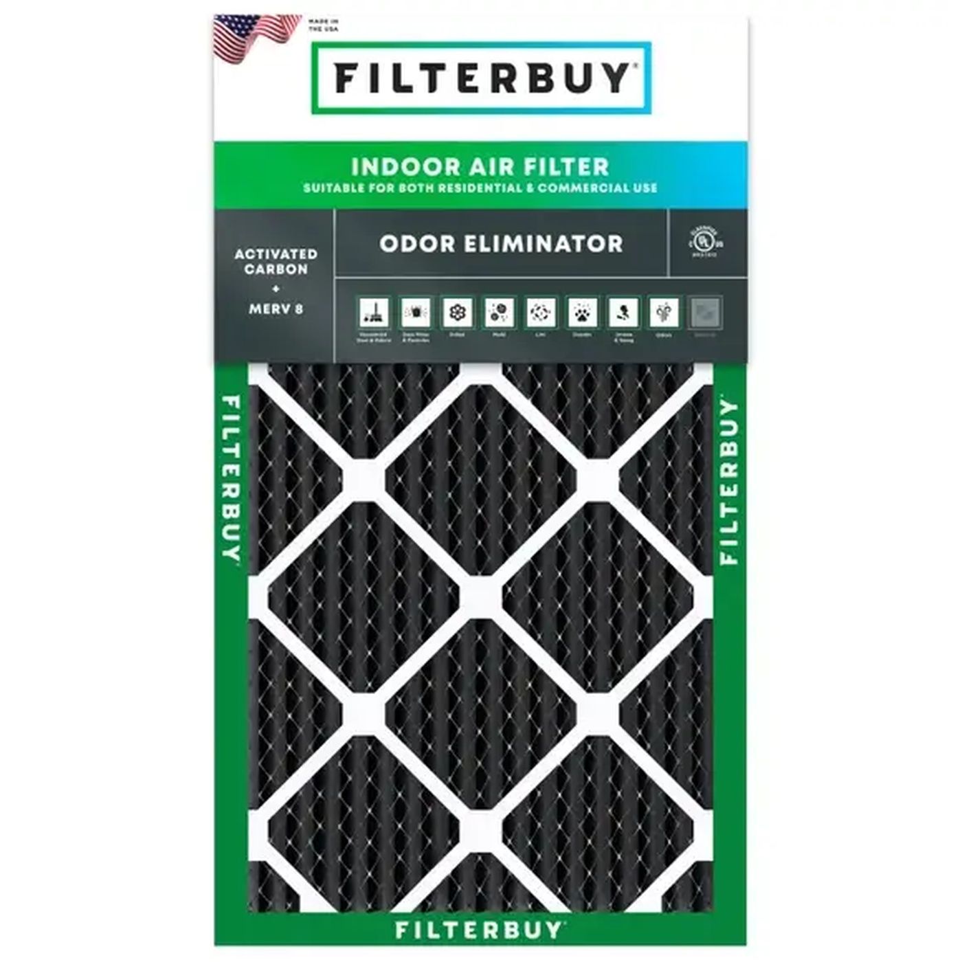 Best 16x30x1 Odor Eliminator Furnace & HVAC Air Conditioner Filters