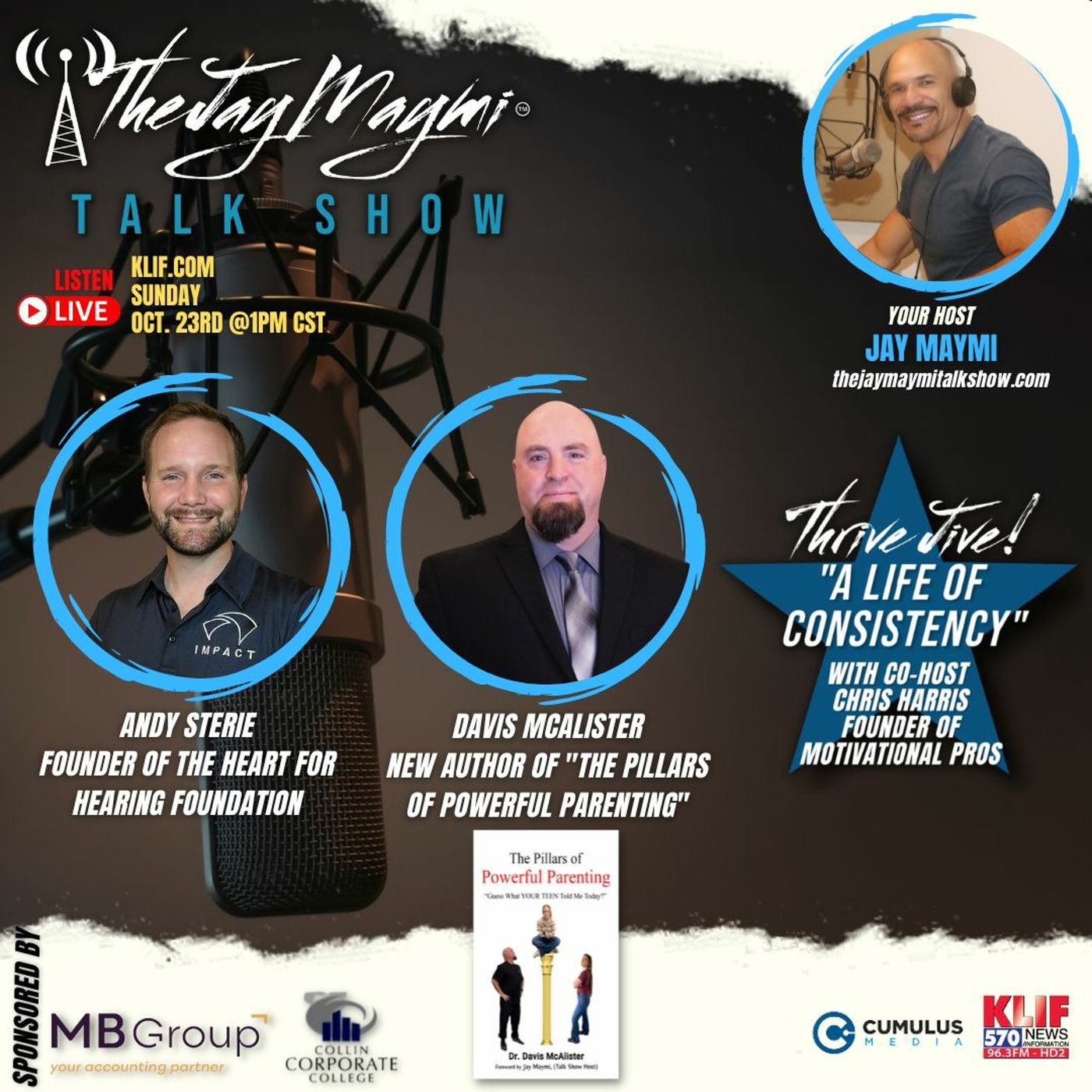 The Jay Maymi Talk Show - 10/23/22 Ep. #109 "Consistency is the Key!"