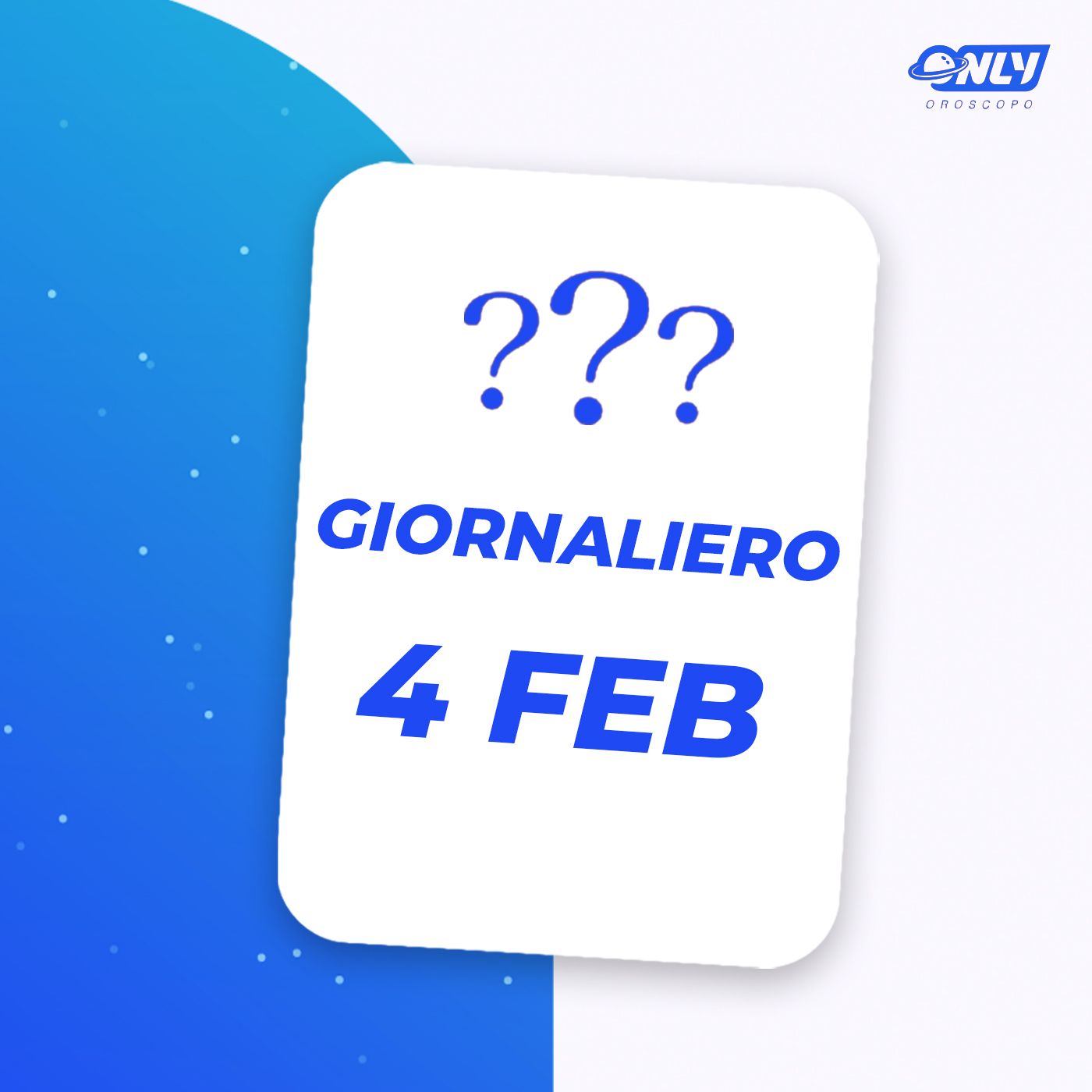 Oroscopo di GioGio
