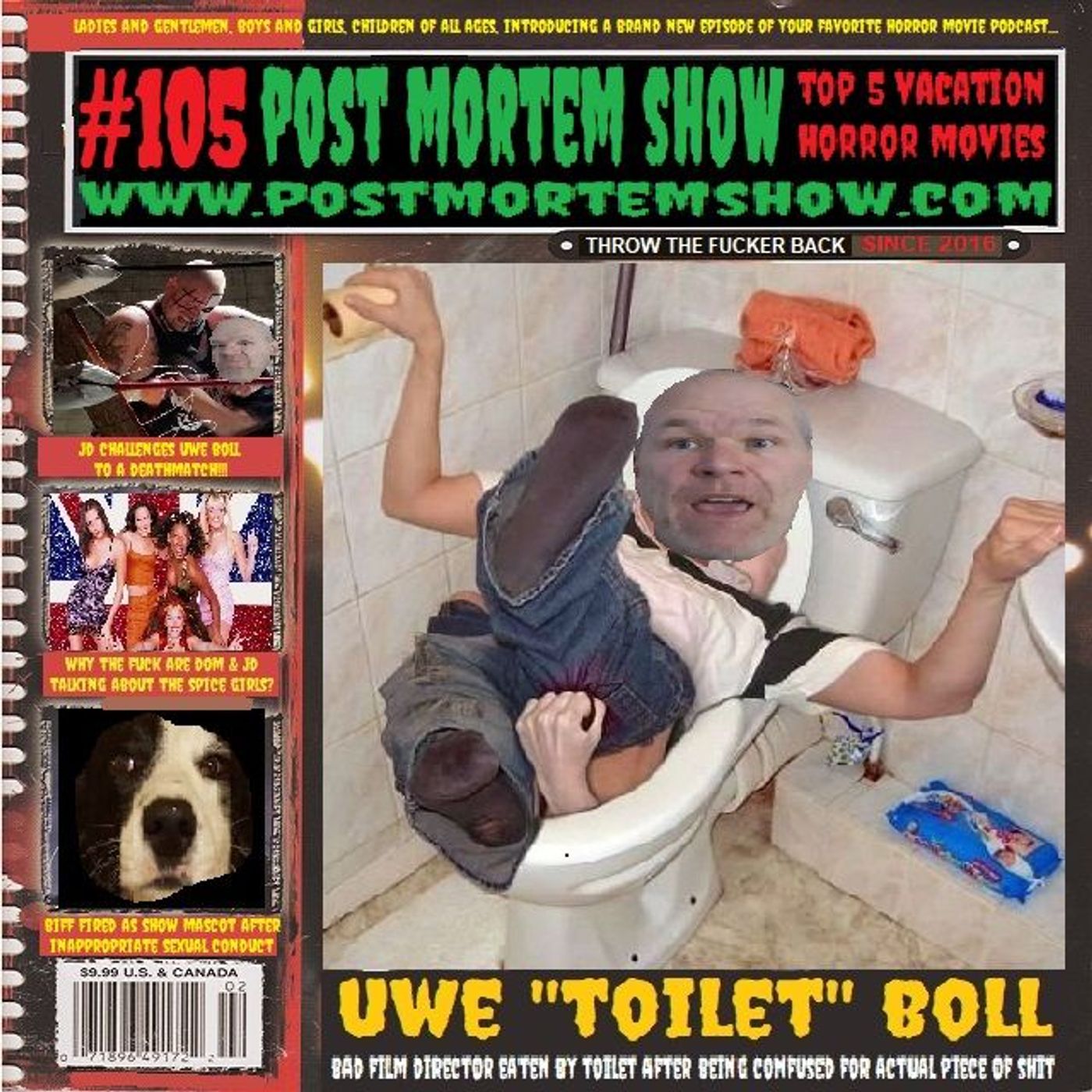 e105 - Toilet Boll Vacation (Top 5 Vacation Horror Movies)