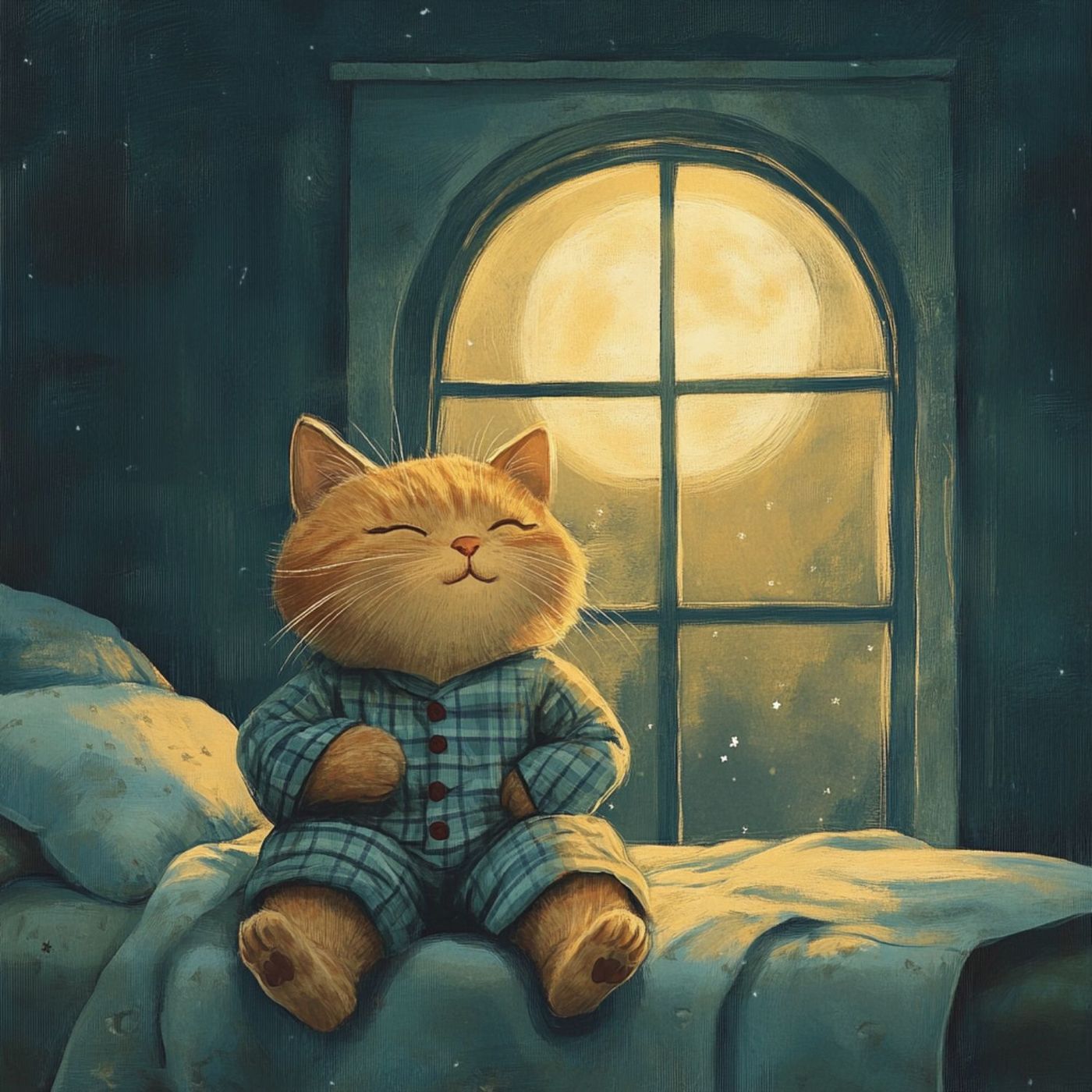 The Cat's New Pyjamas 🐱 🛏️ 💤  Cozy Bedtime Story