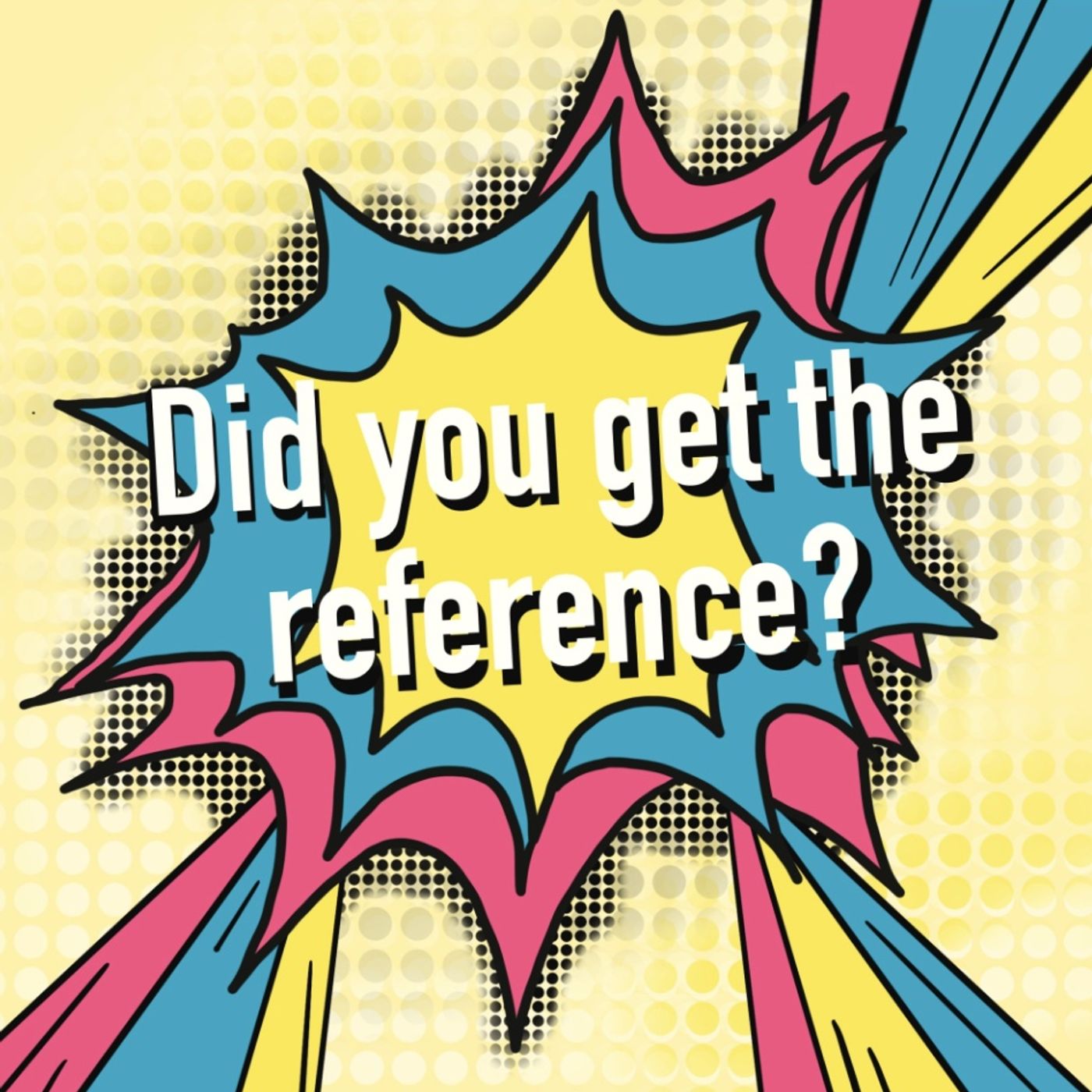 Did you get the reference? cover art