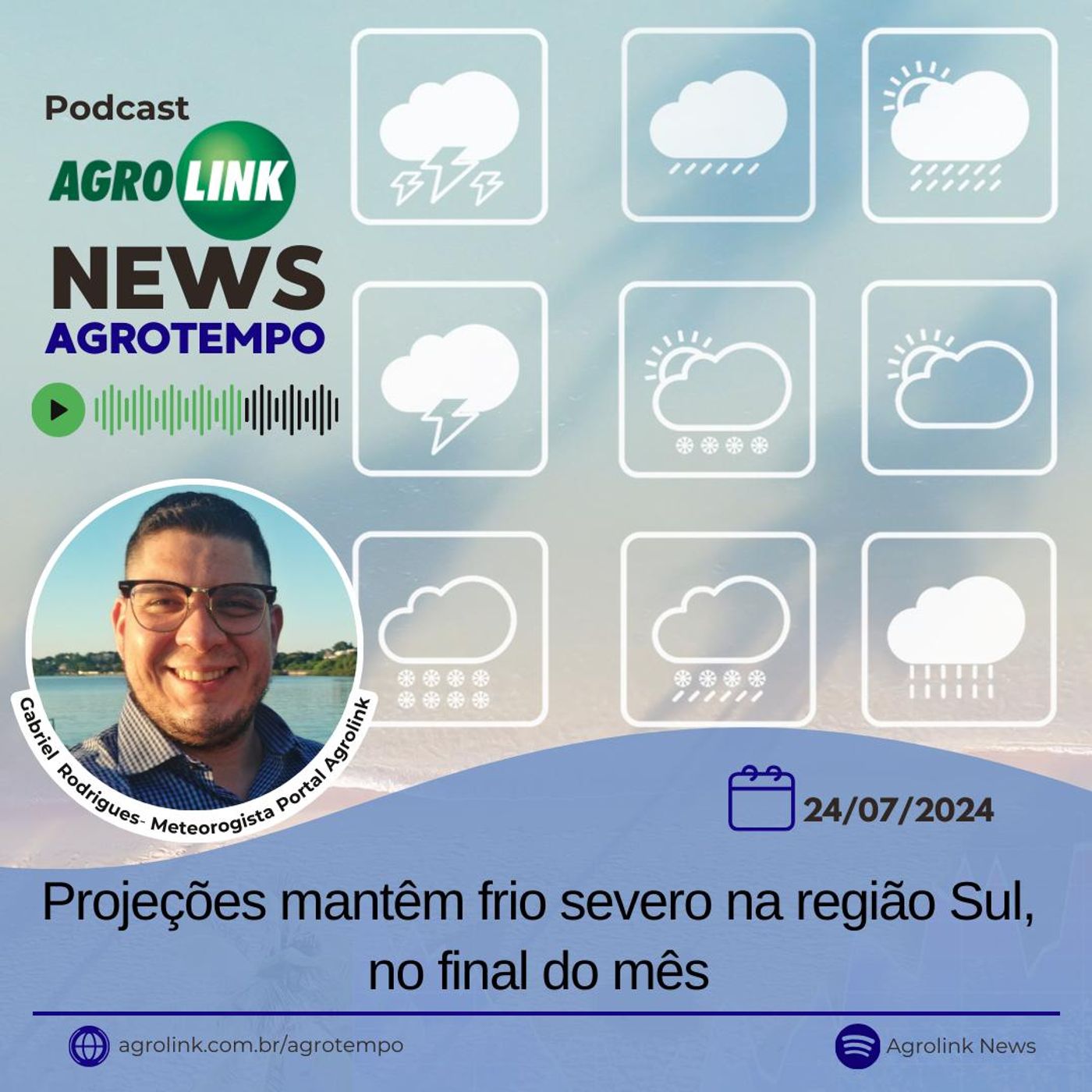 Agrotempo: previsões meteorológicas