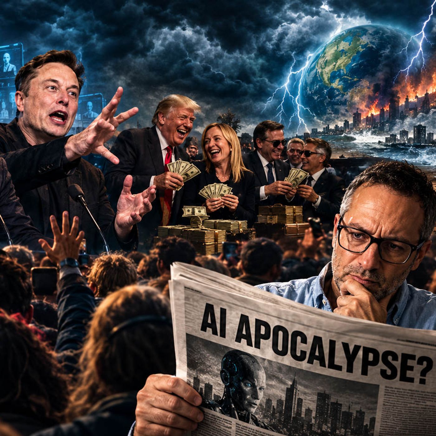 L'intelligenza artificiale prenderà internet in sei mesi? Chi ci guadagna dalla paura episode artwork