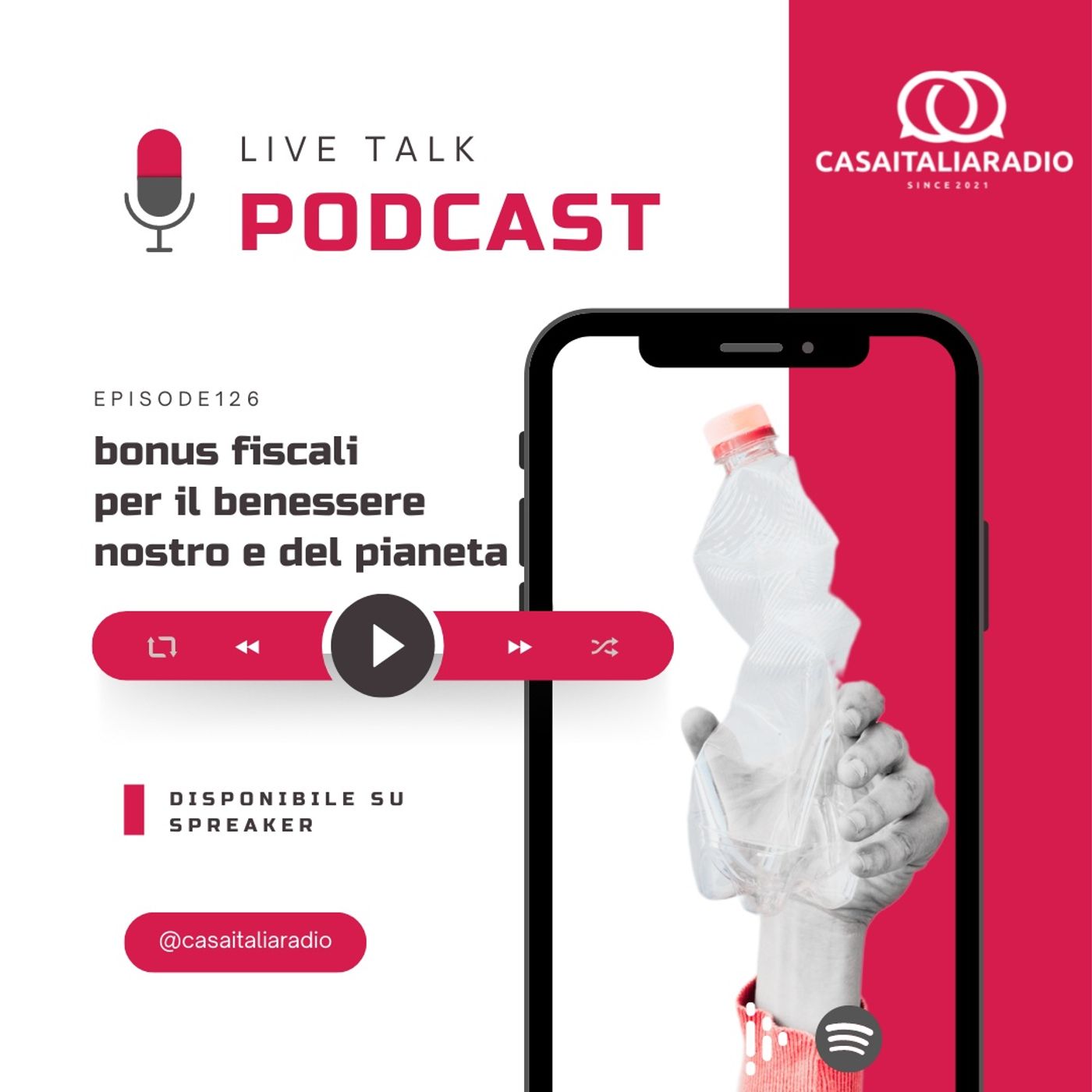 BM - Puntata N. 126 - Bonus fiscali per il nostro benessere e quello del pianeta episode artwork