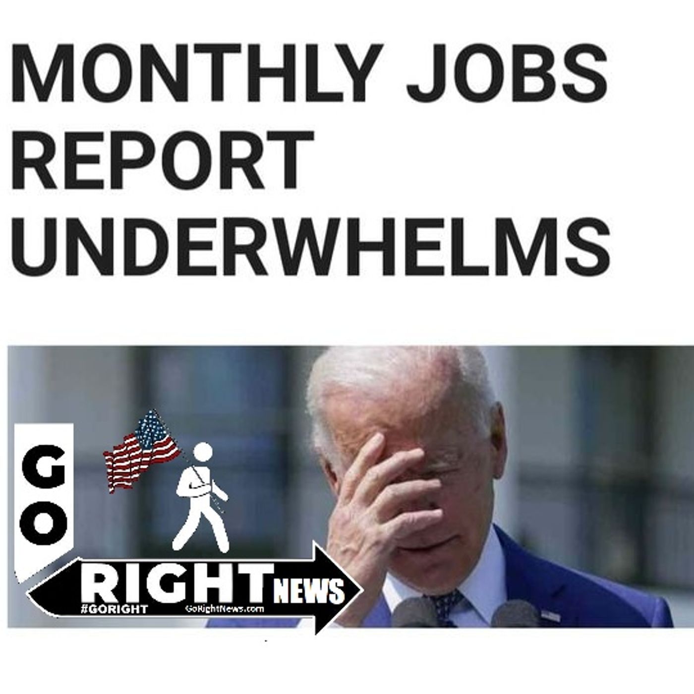MONTHLY JOBS REPORT UNDERWHELMS