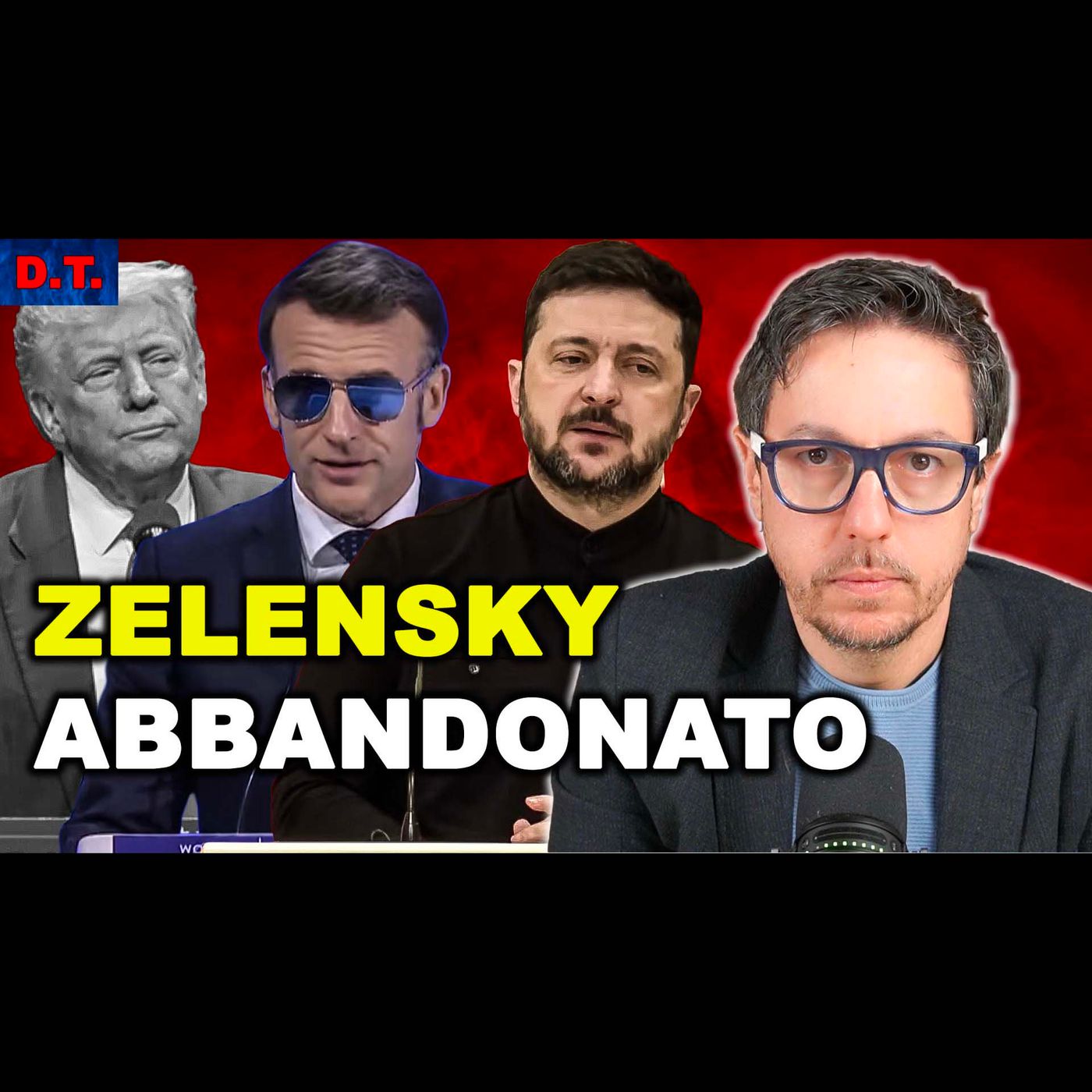 ZELENSKY ABBANDONATO SI PRESENTA SOLO QUANDO È SICURO DI INCASSARE | MACRON CONTRO TRUMP ZELENSKY ABBANDONATO SI PRESENTA SOLO QUANDO È SICURO DI INCASSARE | MACRON CONTRO TRUMP