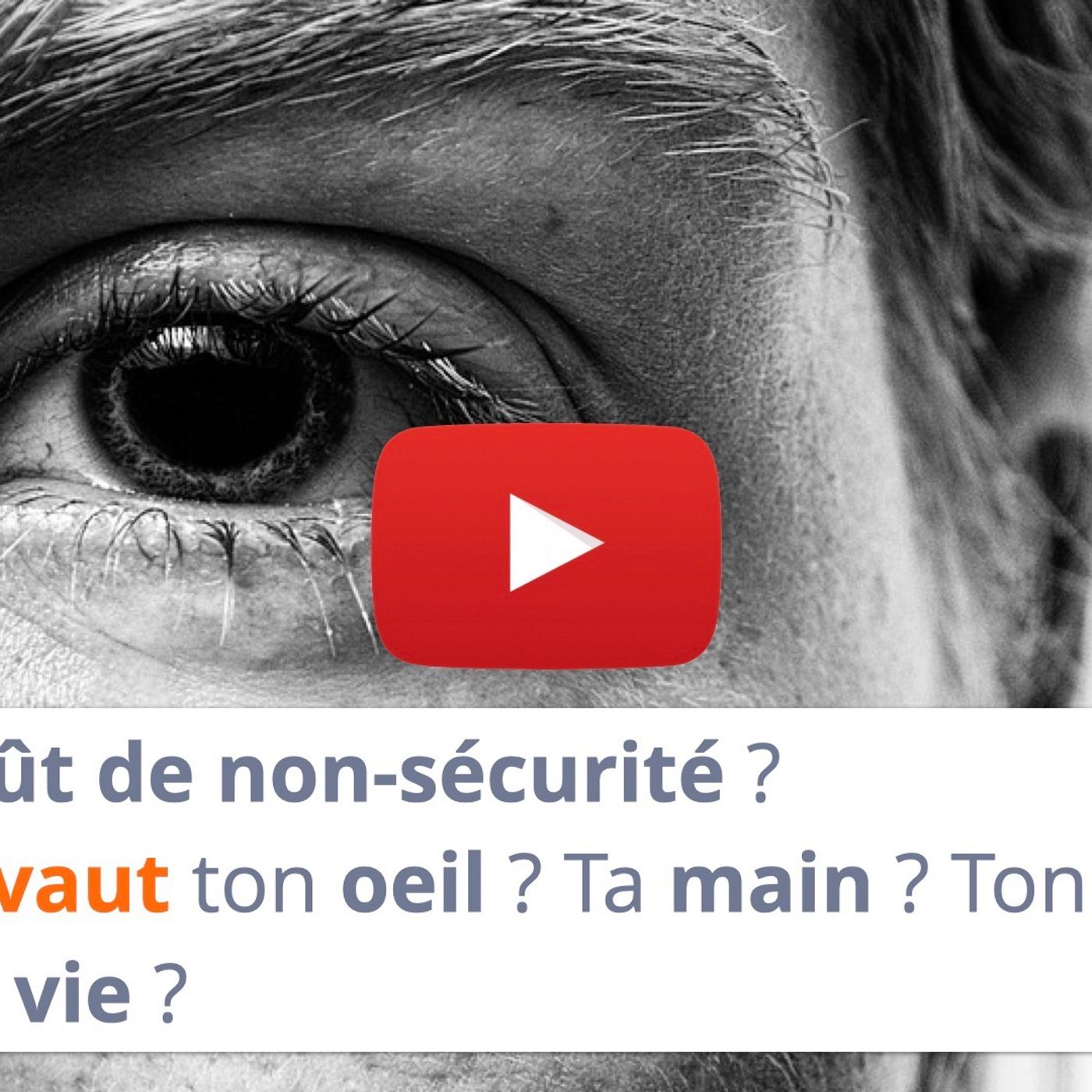 #152 - Coût de non-sécurité ? Combien vaut ton oeil ? Ta main ? Ton doigt ? Ta vie ? episode artwork