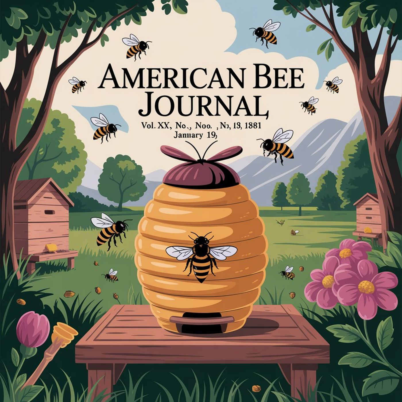 American Bee Journal: Vol. XVII: No. 3: January 19: 1881