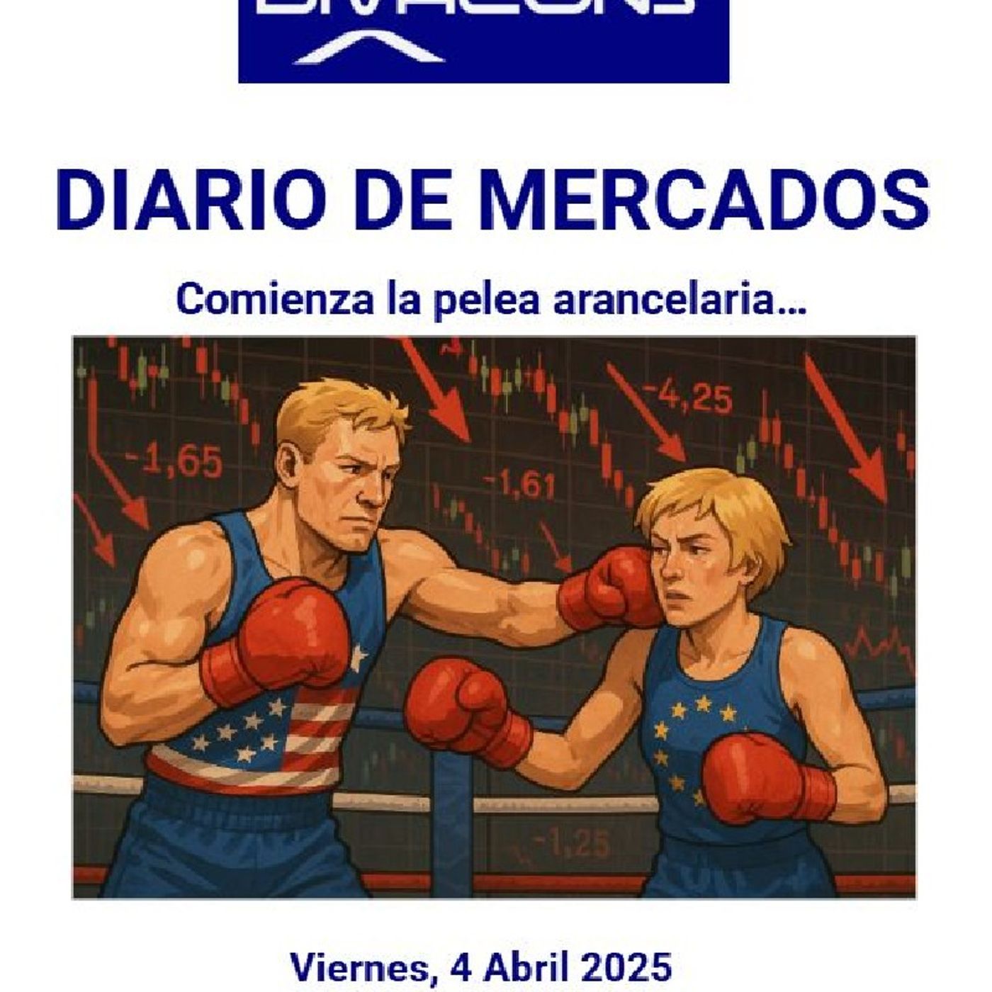 PODCAST PREMIUM DIARIO DE MERCADOS Viernes 4 Abril 2025 episode artwork