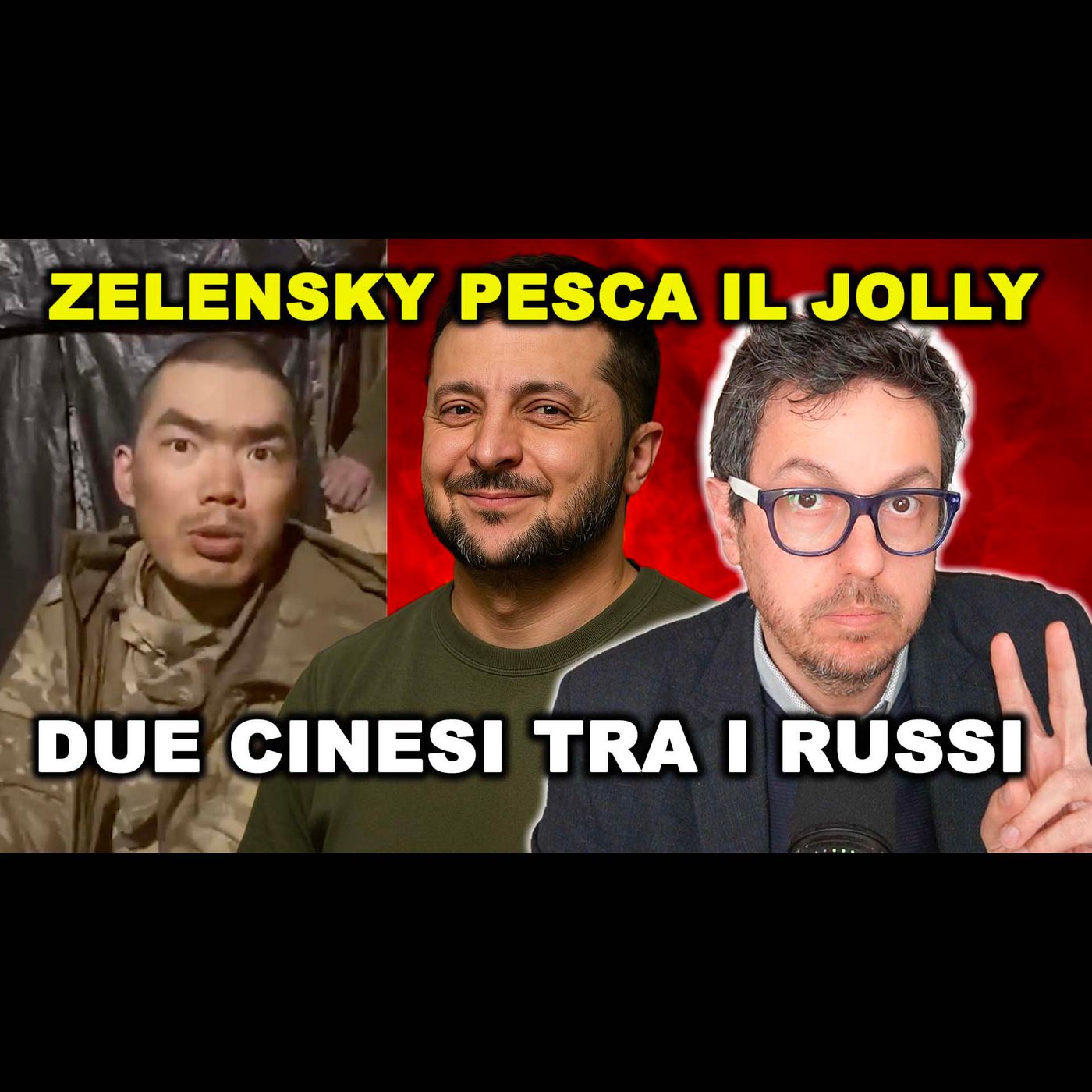 ZELENSKY CATTURA DUE "CITTADINI CINESI" che combattono per la Russia (dice)