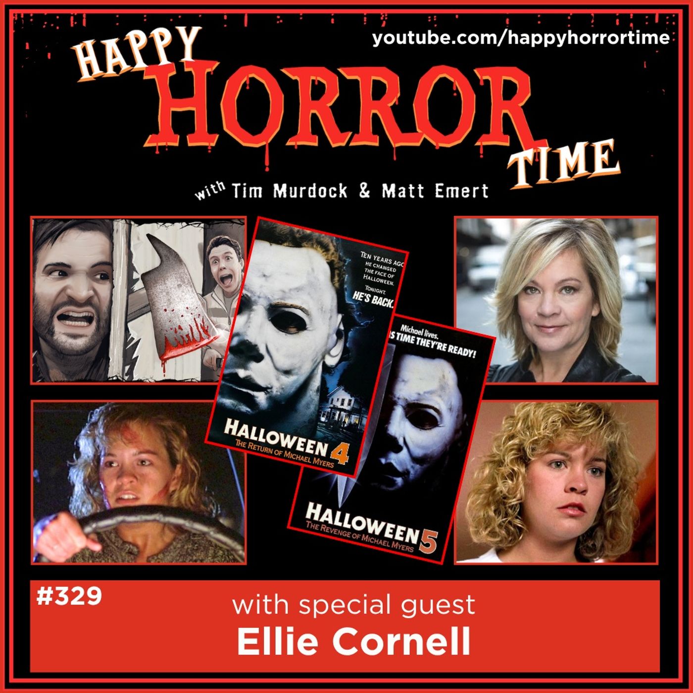 Ep 329: Interview w/Ellie Cornell from “Halloween 4” & “Halloween 5”