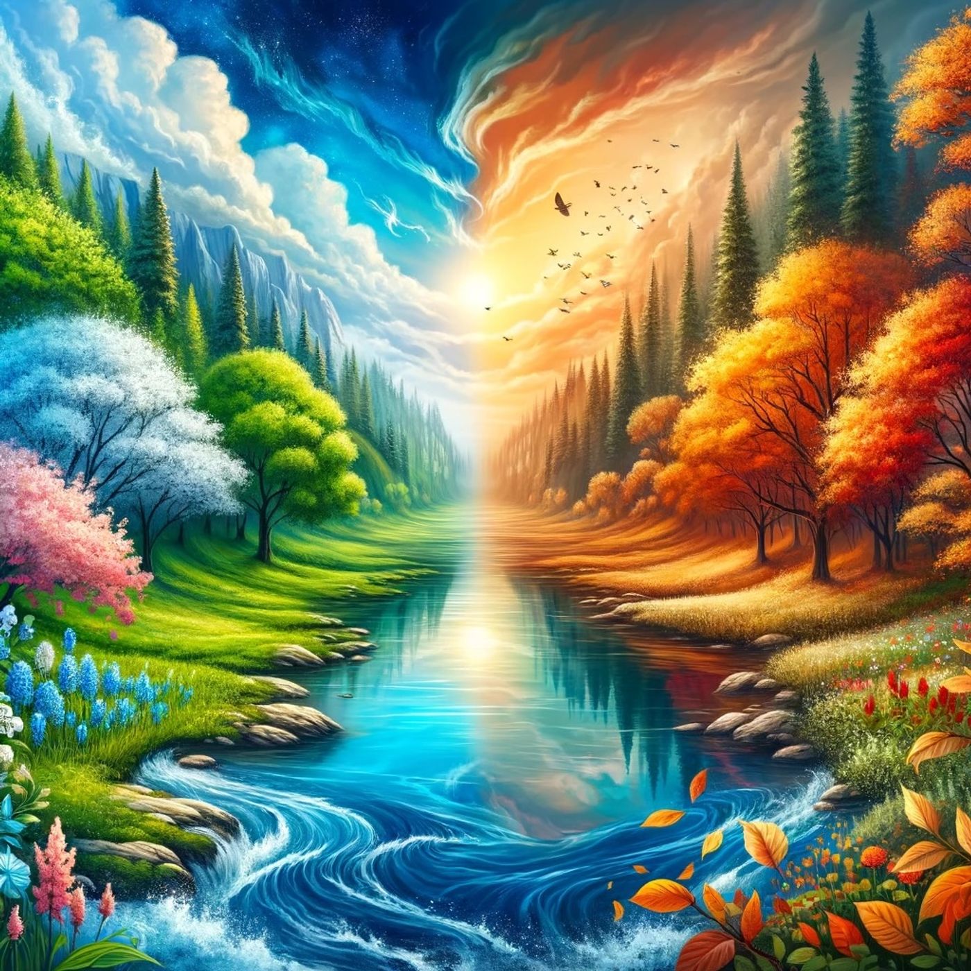 "The world is changed. I feel it in the water. I feel it in the earth. I smell it in the air." episode artwork