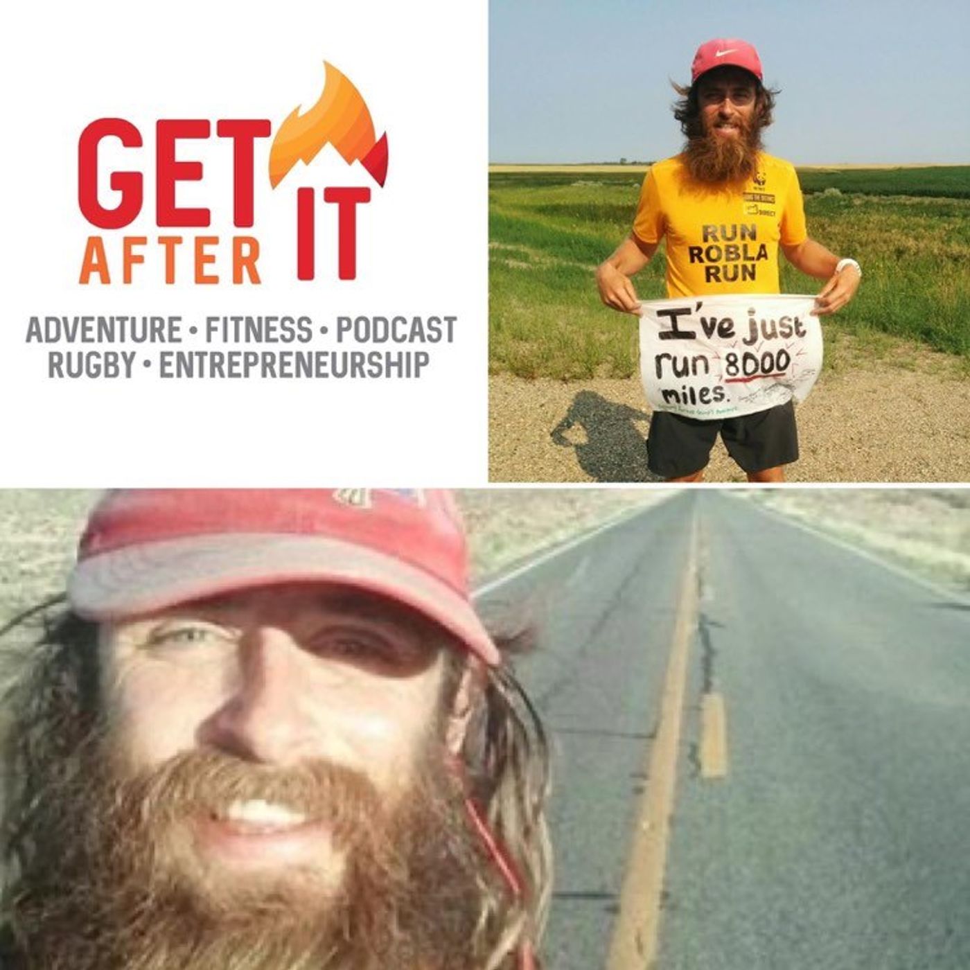 Episode 92 - with Rob Pope - Marathon runner and the real Forrest Gump! episode artwork