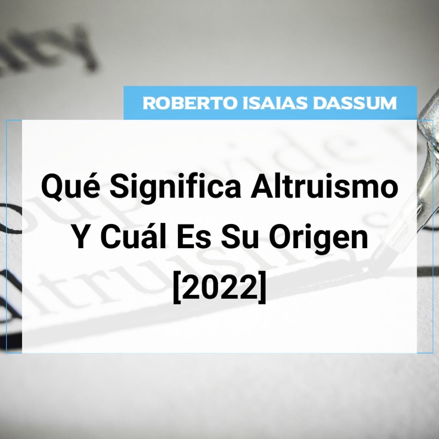 Filantropía