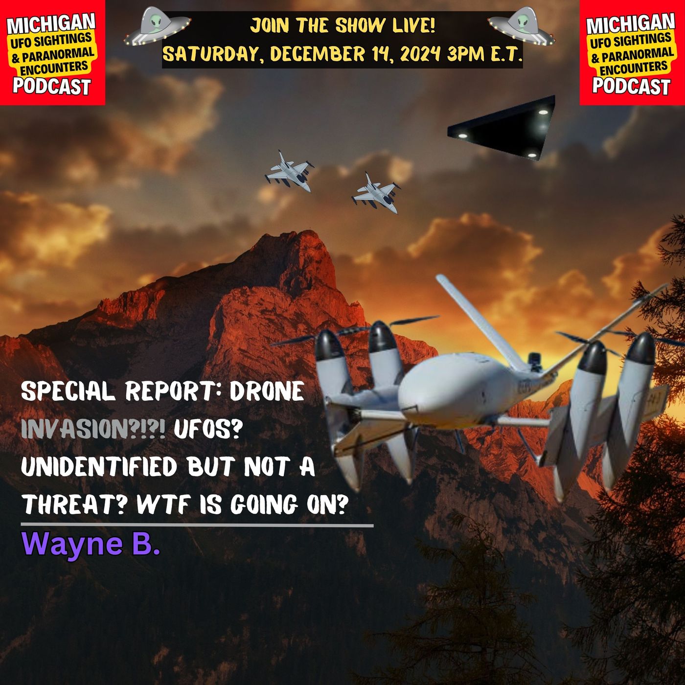 Michigan UFO Sightings And Paranormal Encounters Podcast