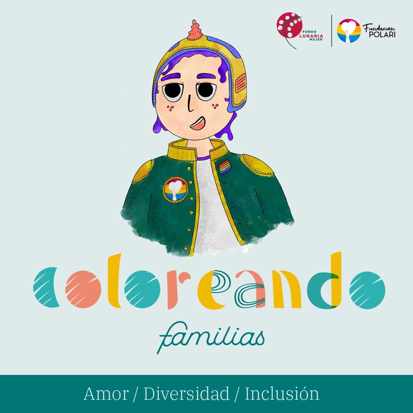 Coloreando Familias cover art