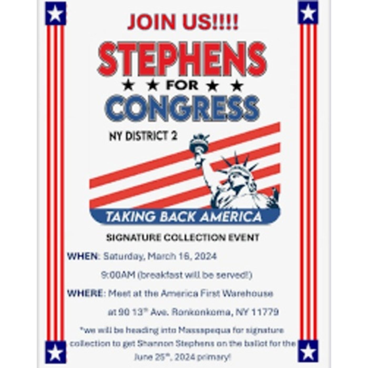 Meet Shannon Stephens for Congress NY District 2