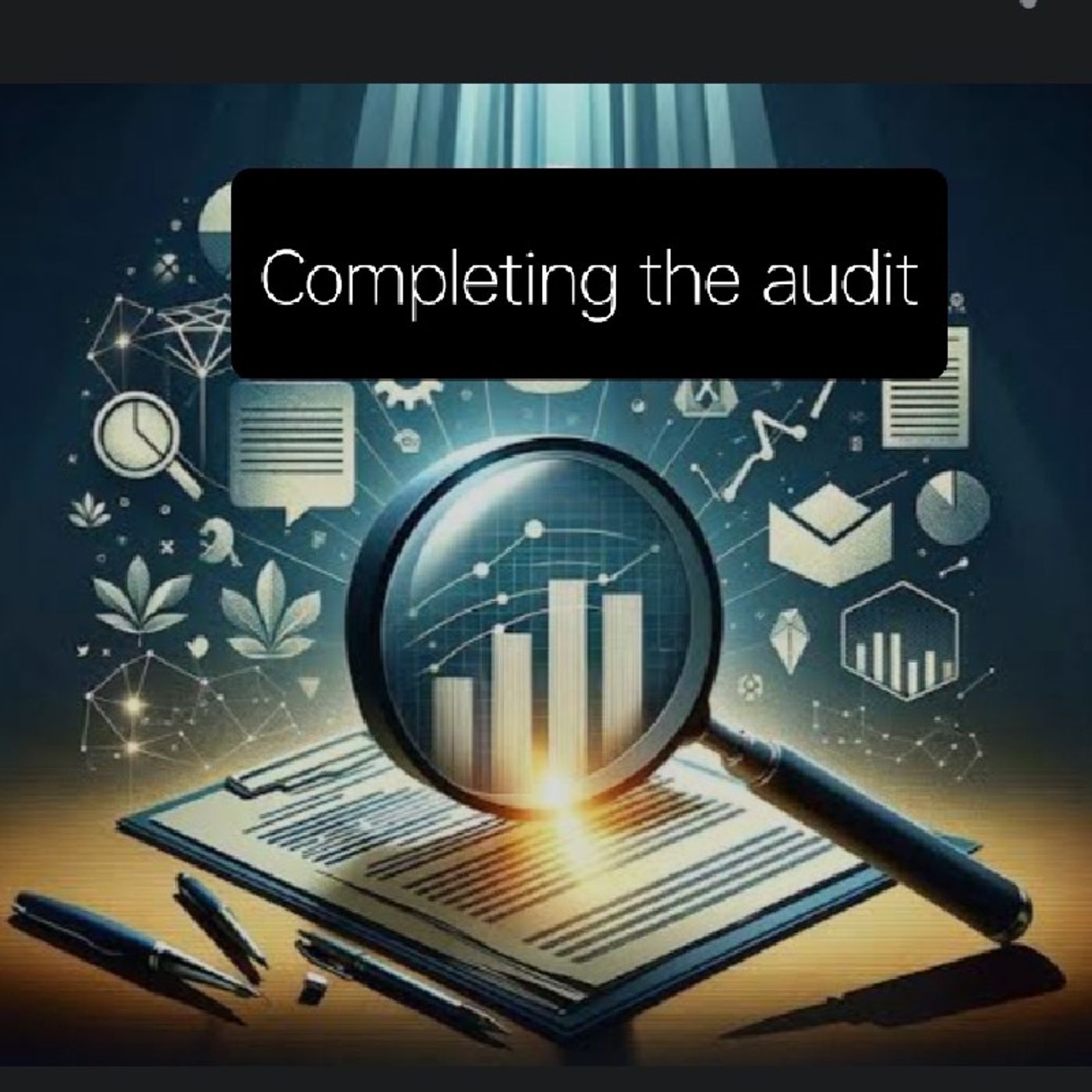 T.A.21. Completing the audit episode artwork