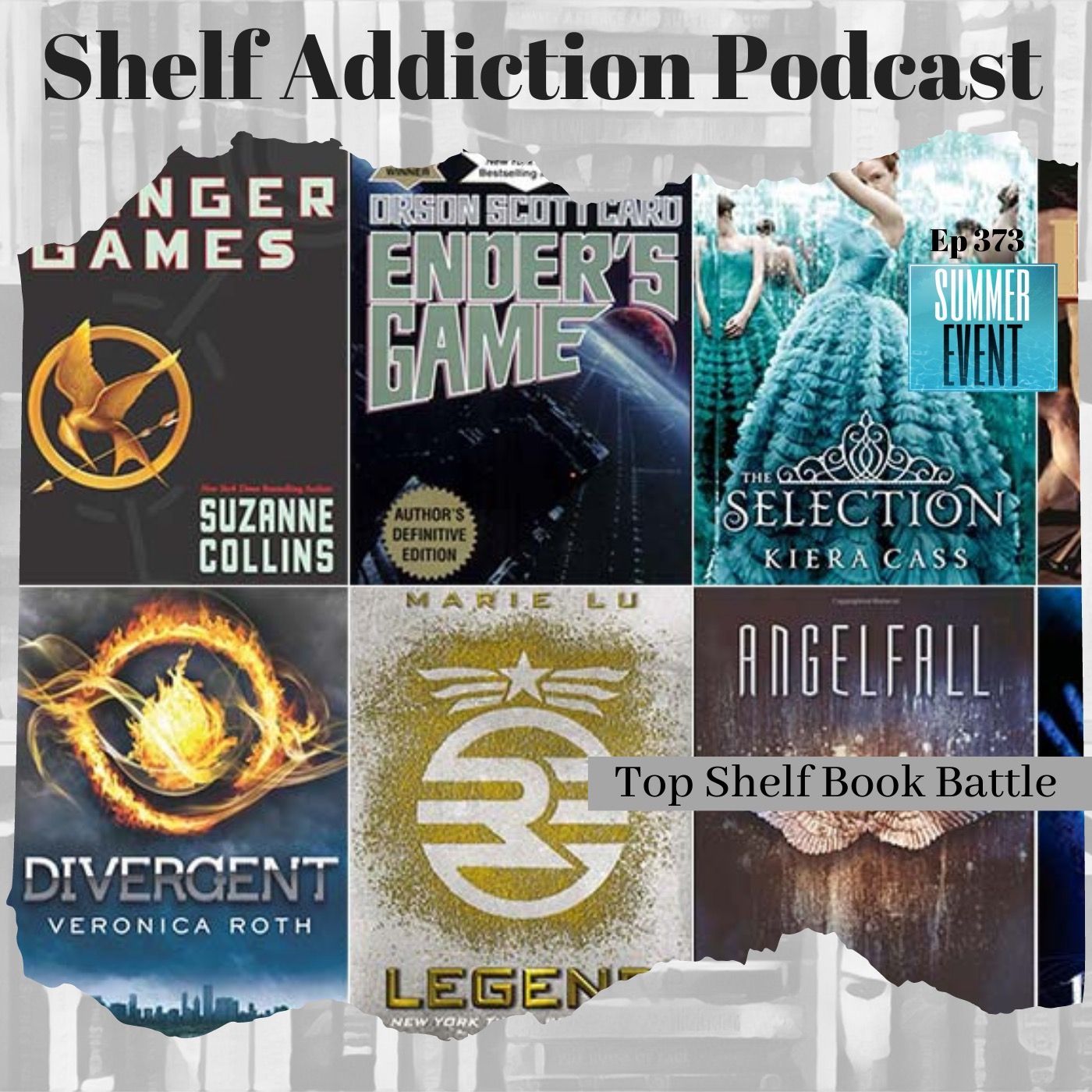 August Top Shelf Book Battle: Which YA Dystopian Book/Series is the Best?