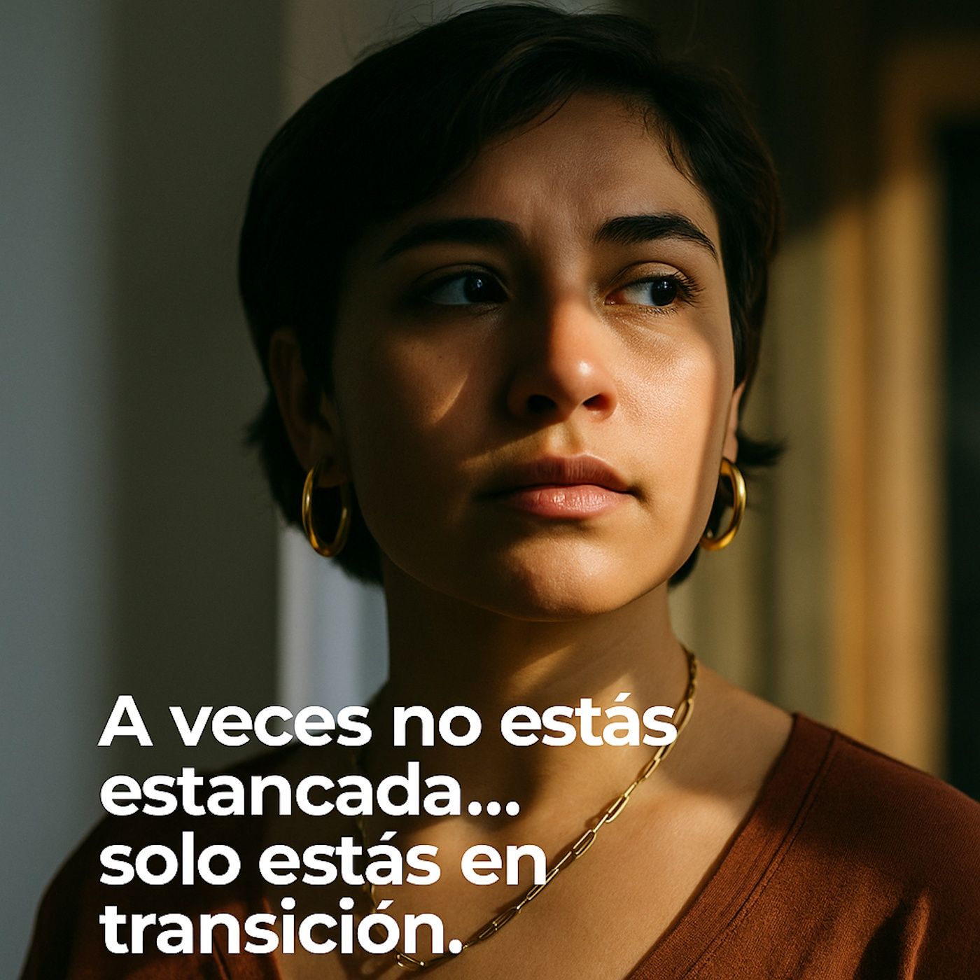 A veces no estás estancada… solo estás en transición. A veces no estás estancada… solo estás en transición.