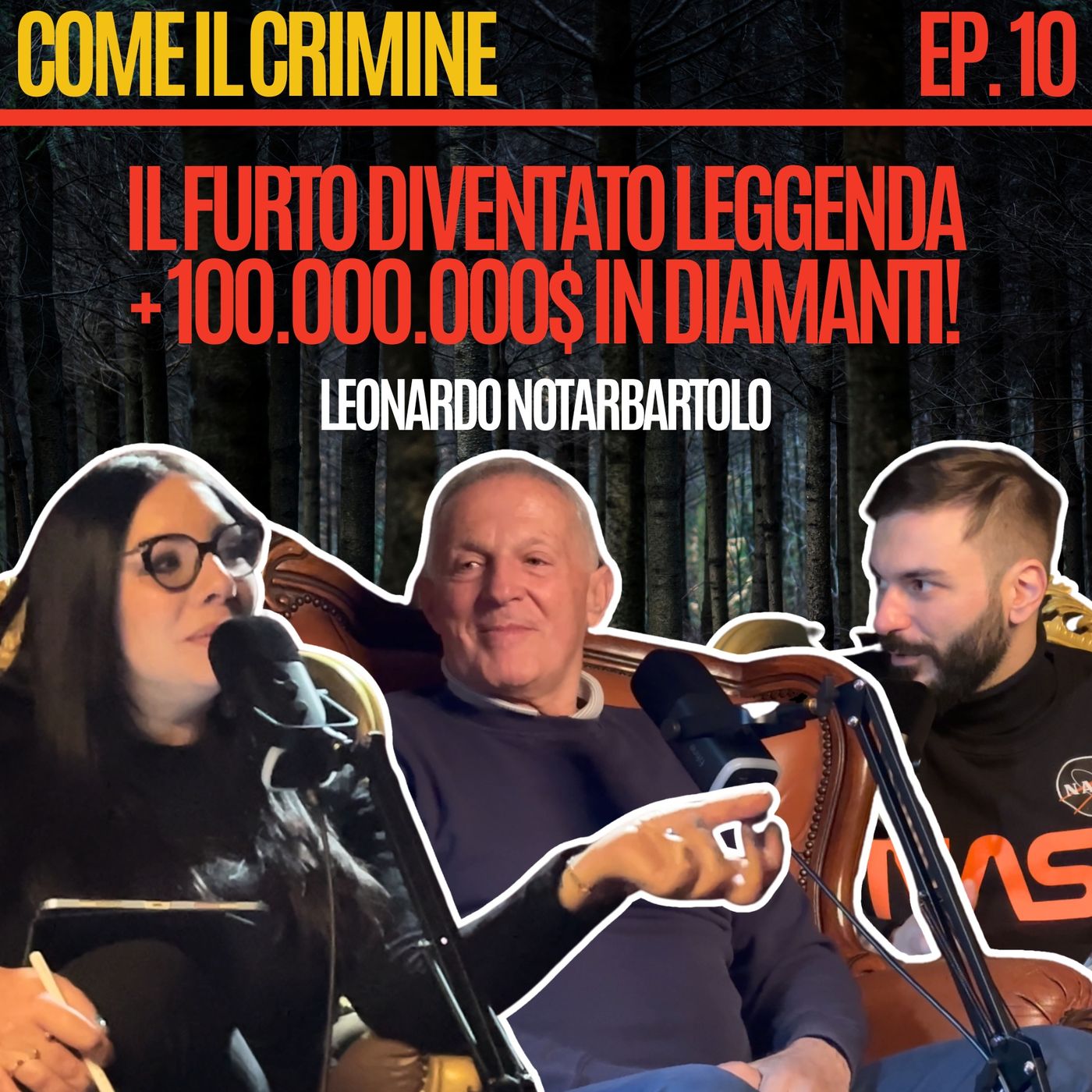 Come il Crimine - Episodio 10: “Come rubare 100 milioni in diamanti” con Leonardo Notarbartolo episode artwork